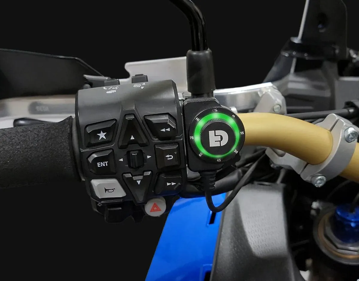 Denali DialDim controller voor de Honda Africa Twin 1100