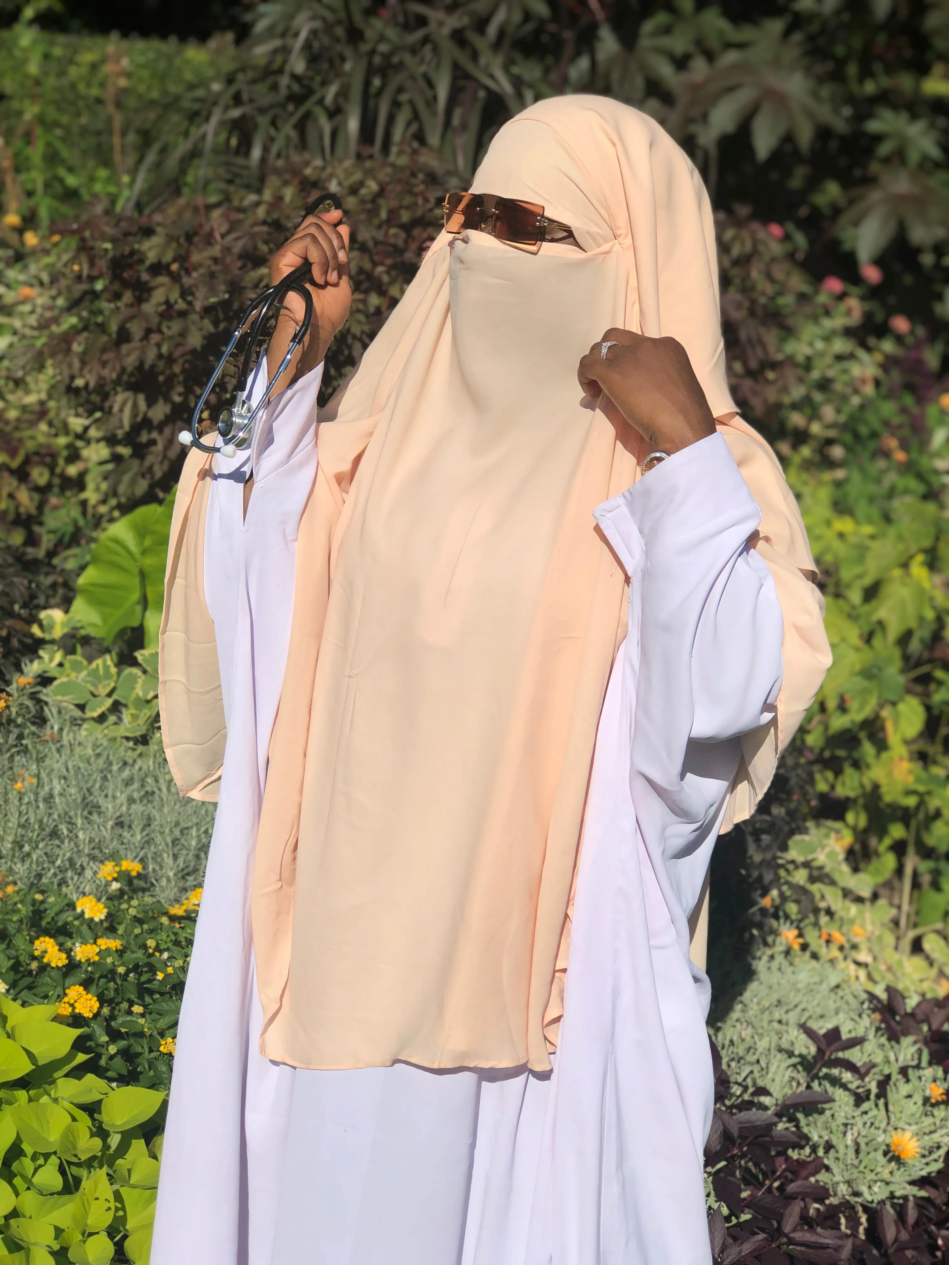 Diamond Khimar 3 Layer - Heer