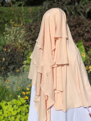 Diamond Khimar 3 Layer - Heer