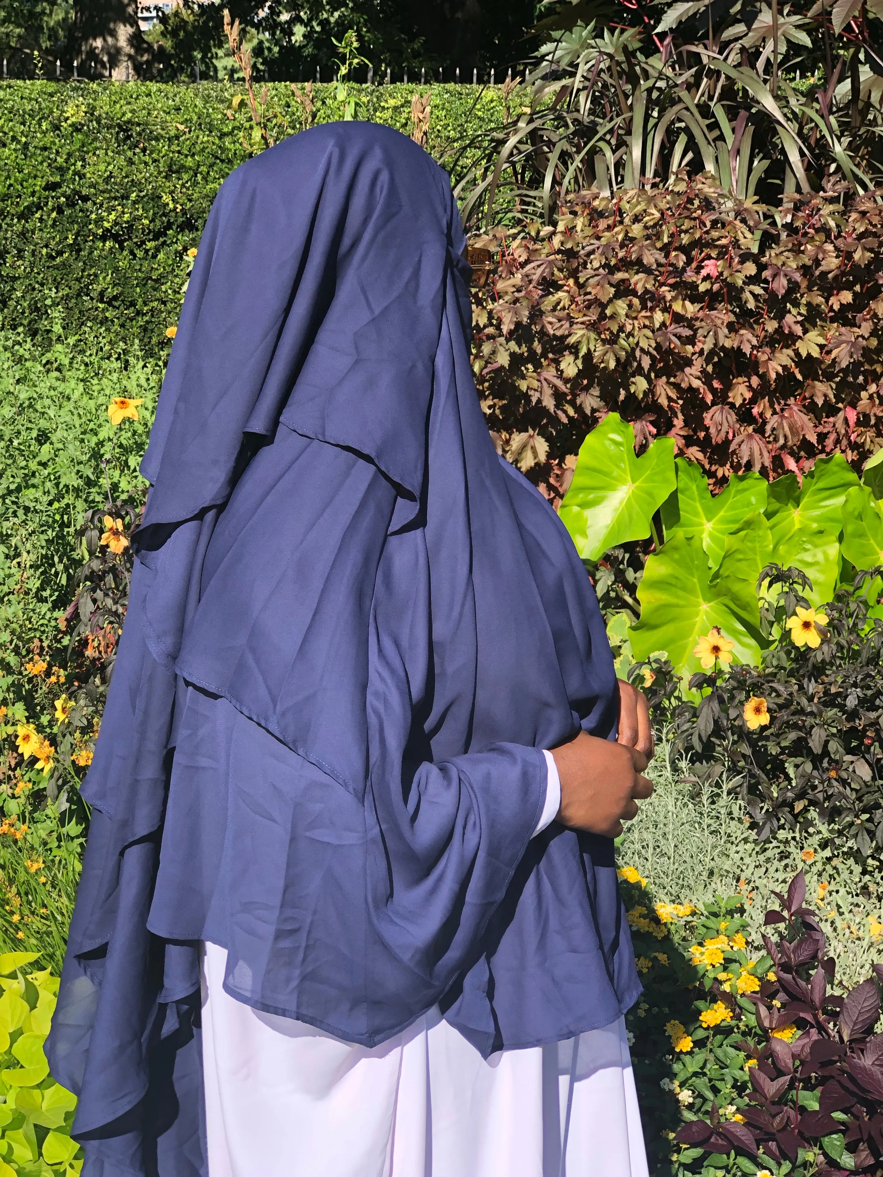 Diamond Khimar 3 Layer - Zakia