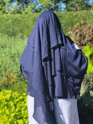 Diamond Khimar 3 Layer - Zakia