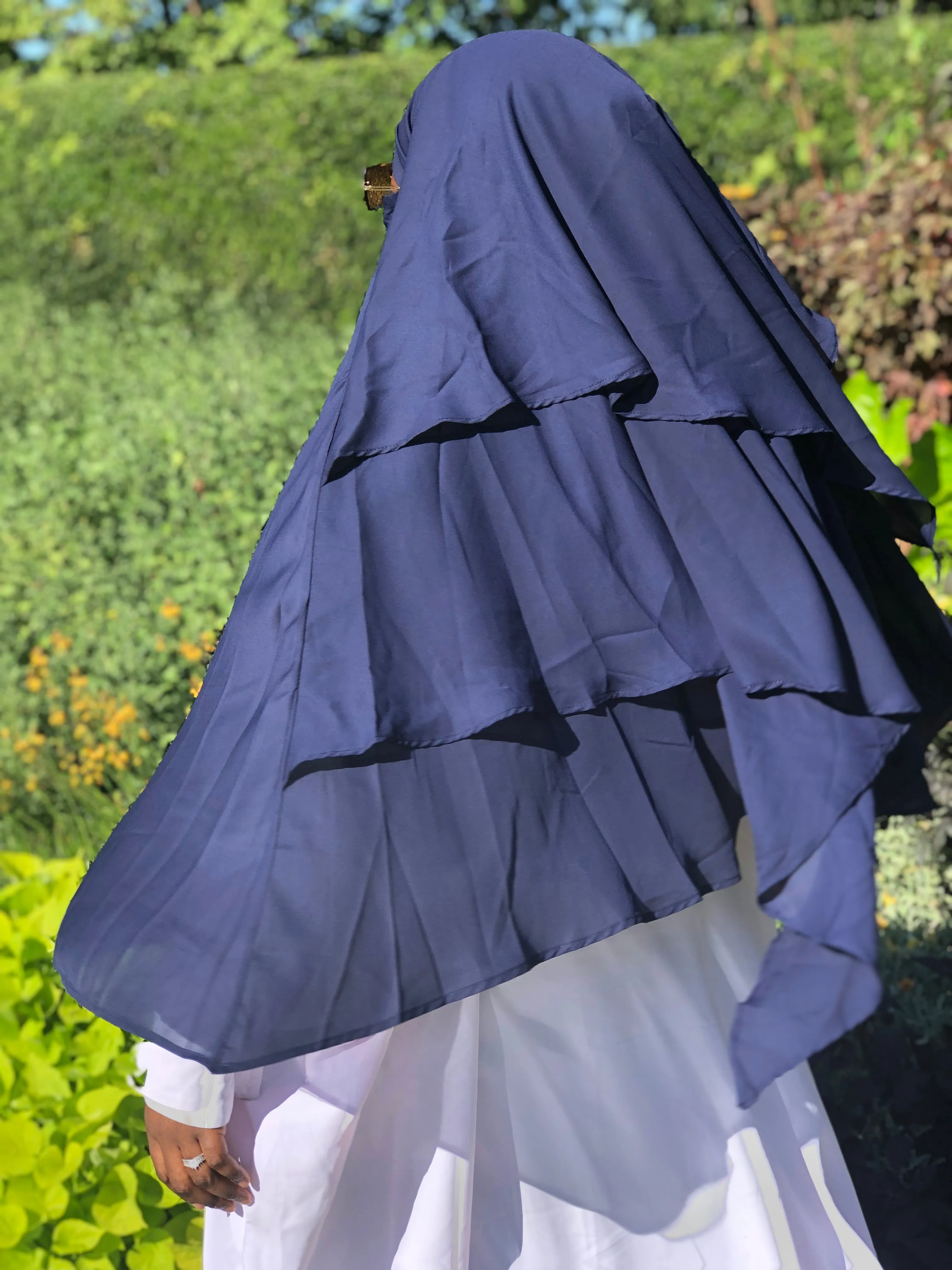 Diamond Khimar 3 Layer - Zakia