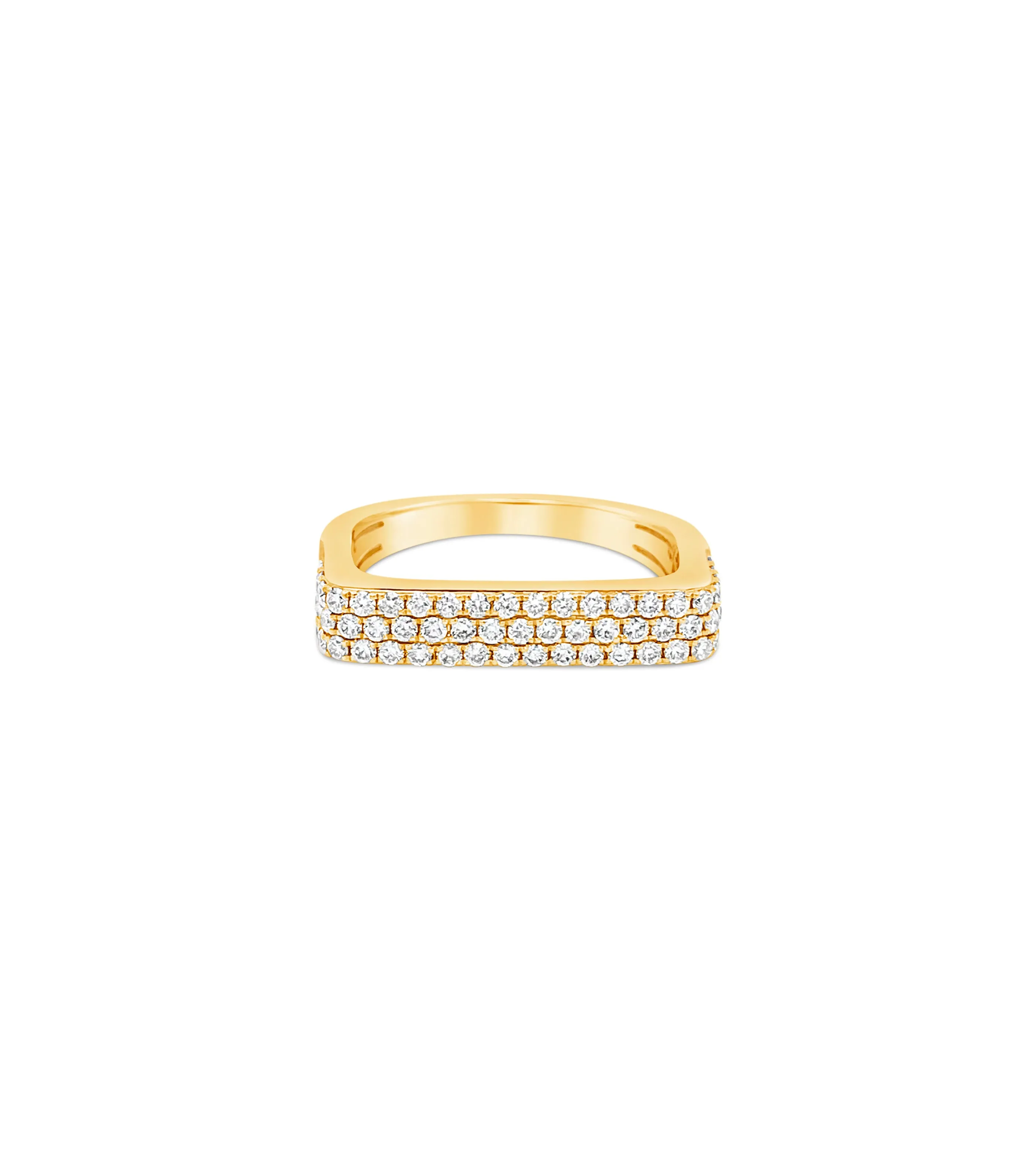 Diamond Square Ring
