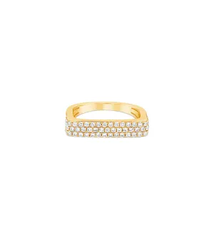Diamond Square Ring