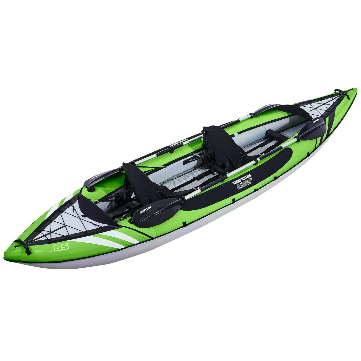 Driftsun Almanor 130 Two Person Inflatable Recreational Touring Kayak