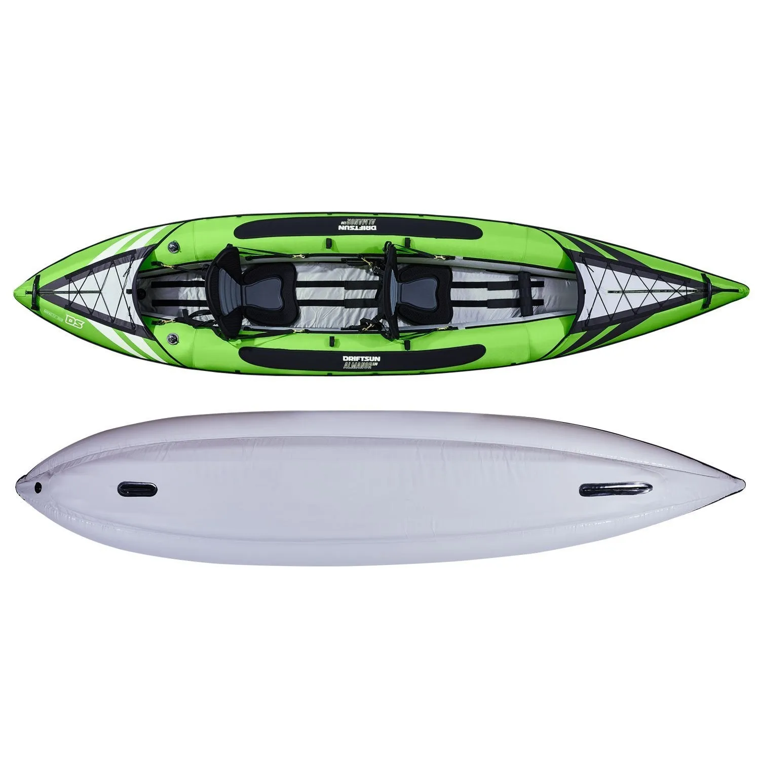 Driftsun Almanor 130 Two Person Inflatable Recreational Touring Kayak