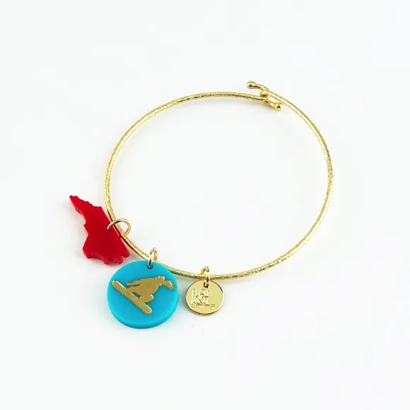 Eden Snowboarder Charm (WS)