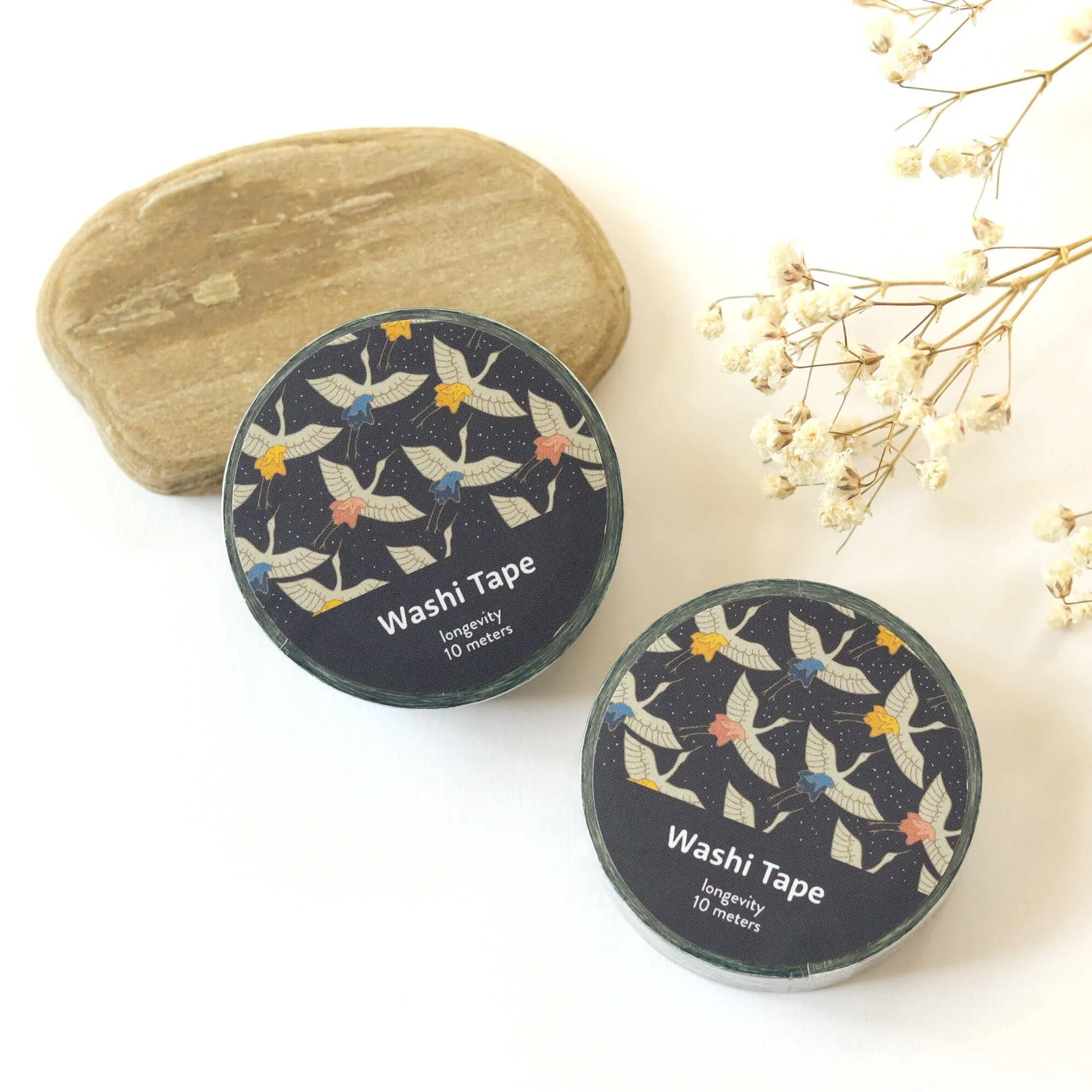 Elegant Crane Washi Tape