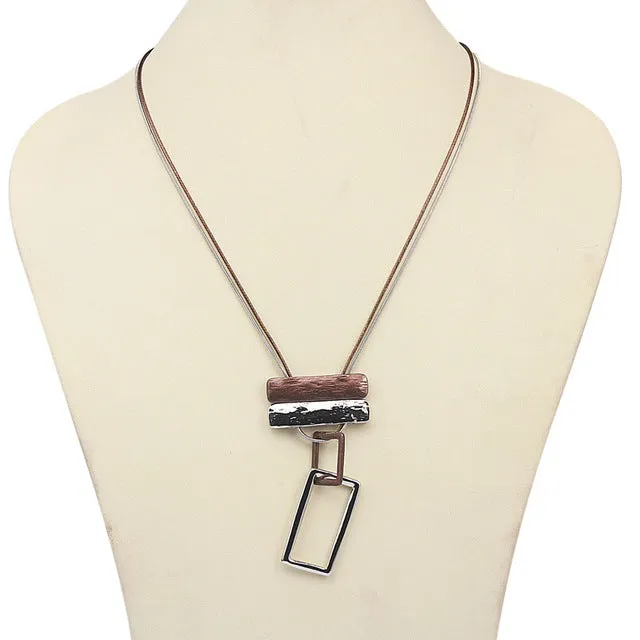 Elegant Long Chain Necklace
