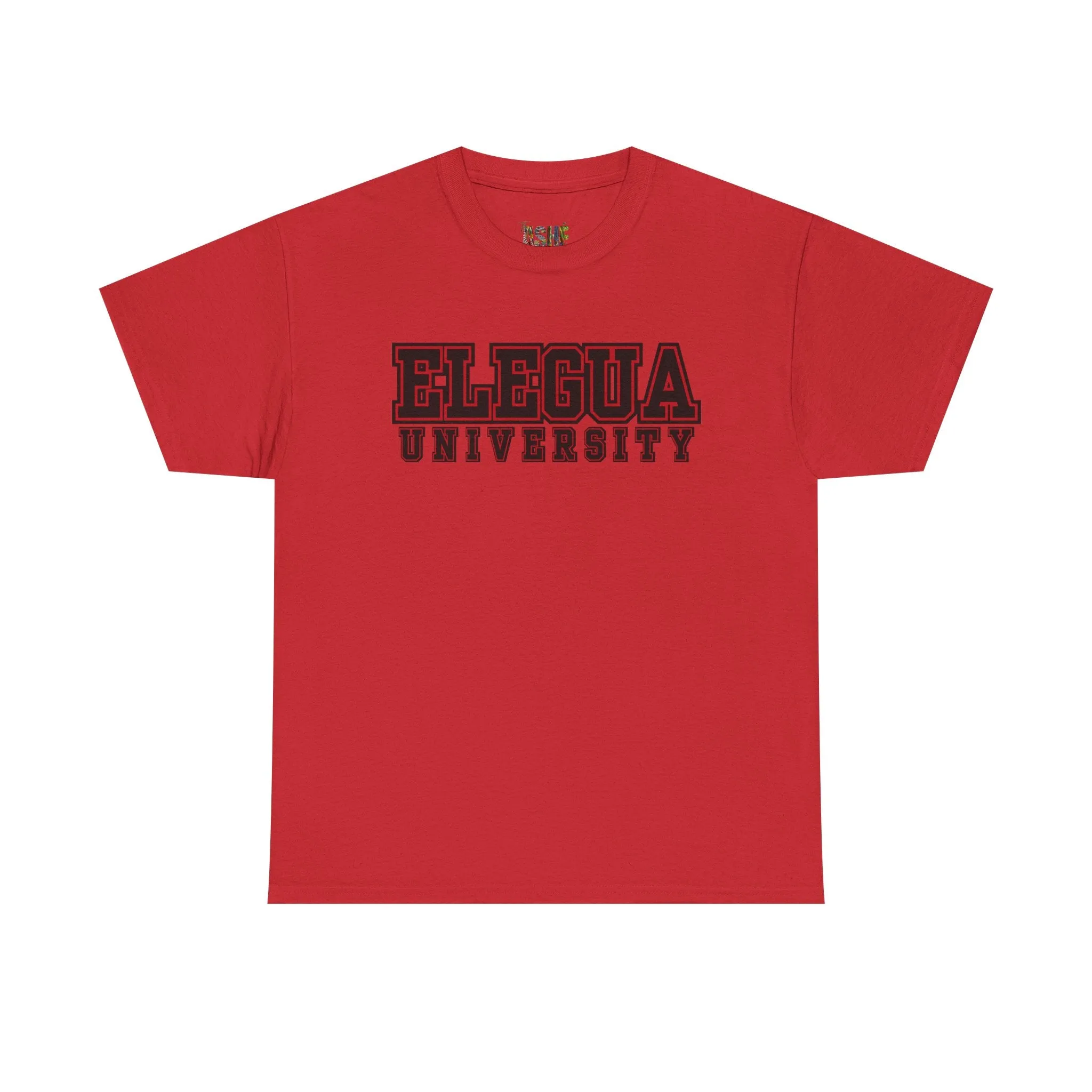 Elegua University Unisex Heavy Cotton Tee - Casual College Style T-Shirt