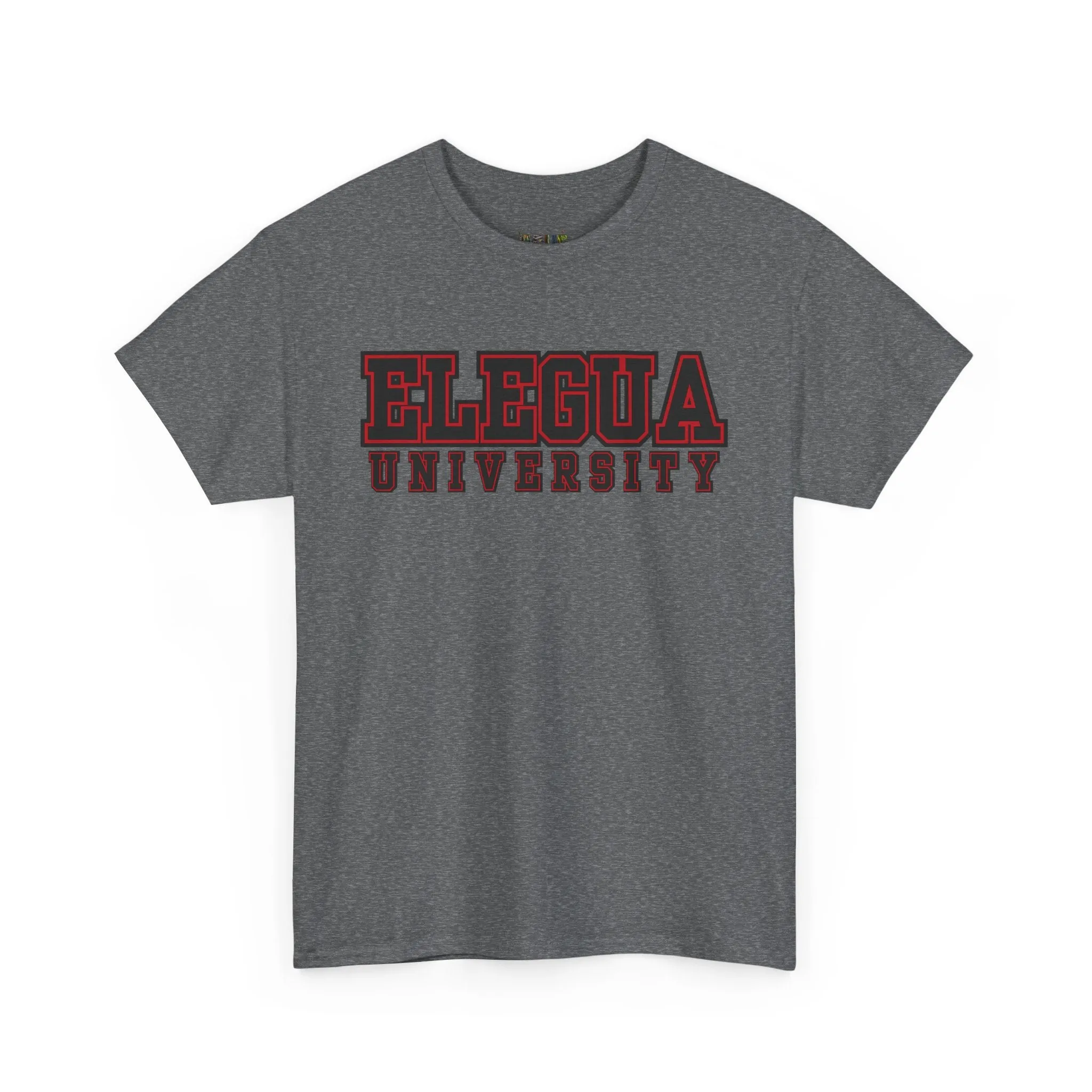 Elegua University Unisex Heavy Cotton Tee - Casual College Style T-Shirt