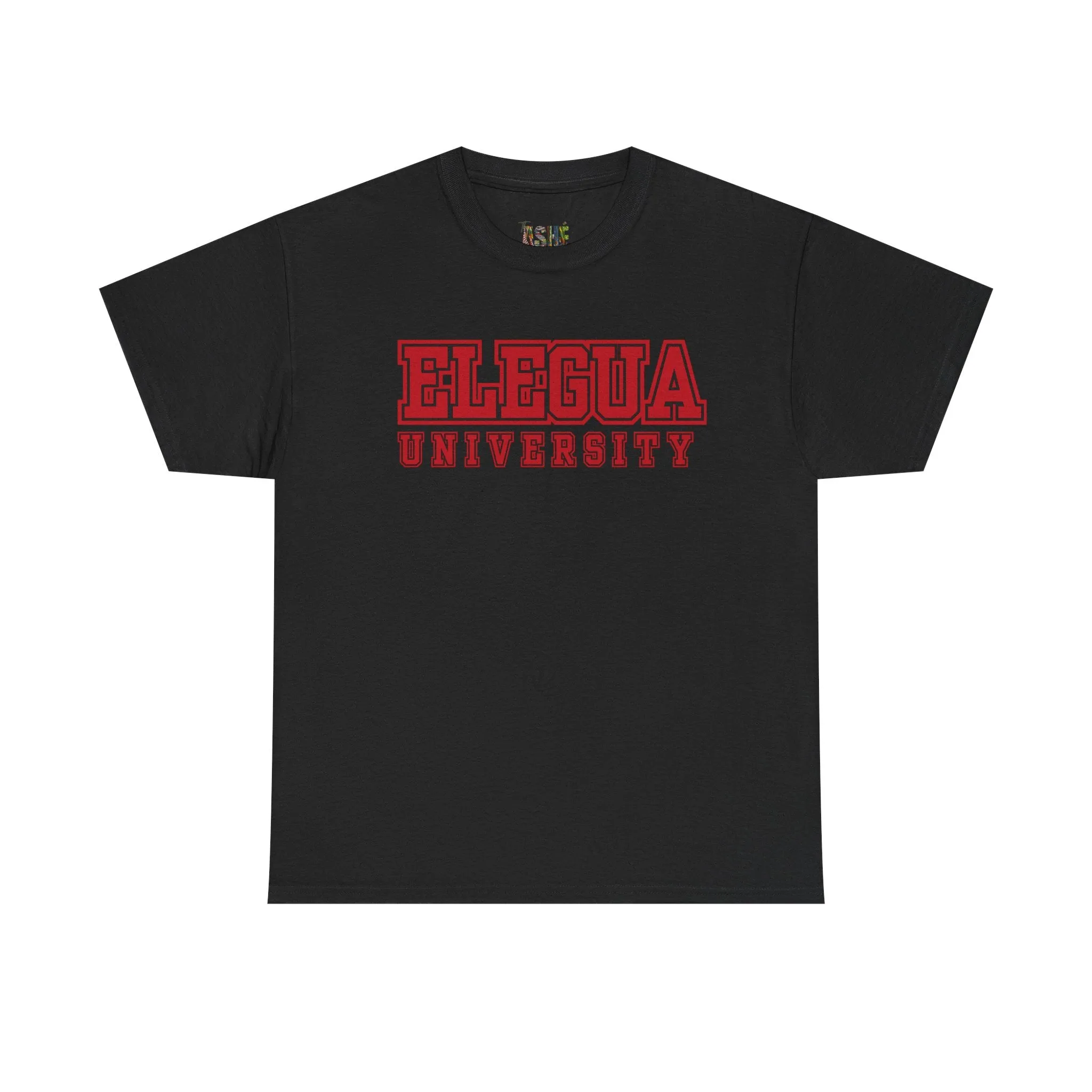 Elegua University Unisex Heavy Cotton Tee - Casual College Style T-Shirt