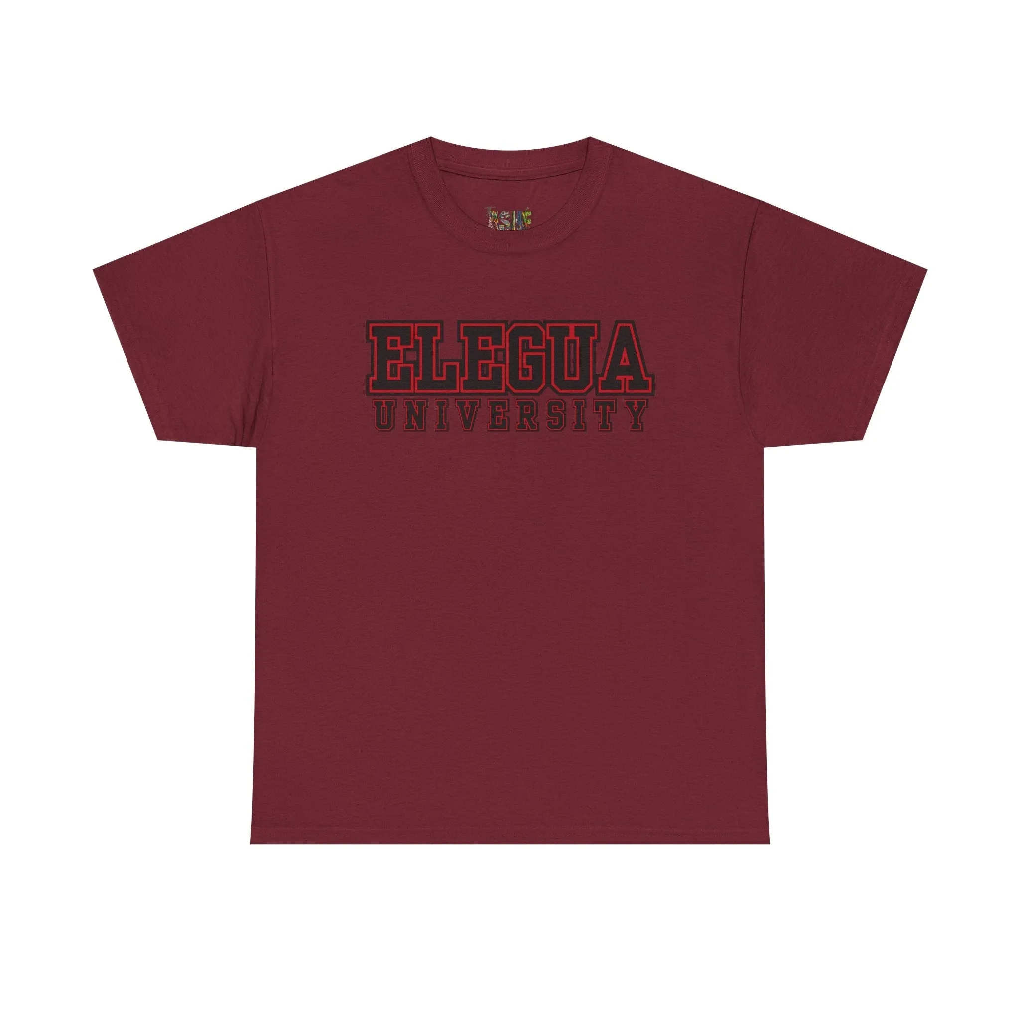 Elegua University Unisex Heavy Cotton Tee - Casual College Style T-Shirt