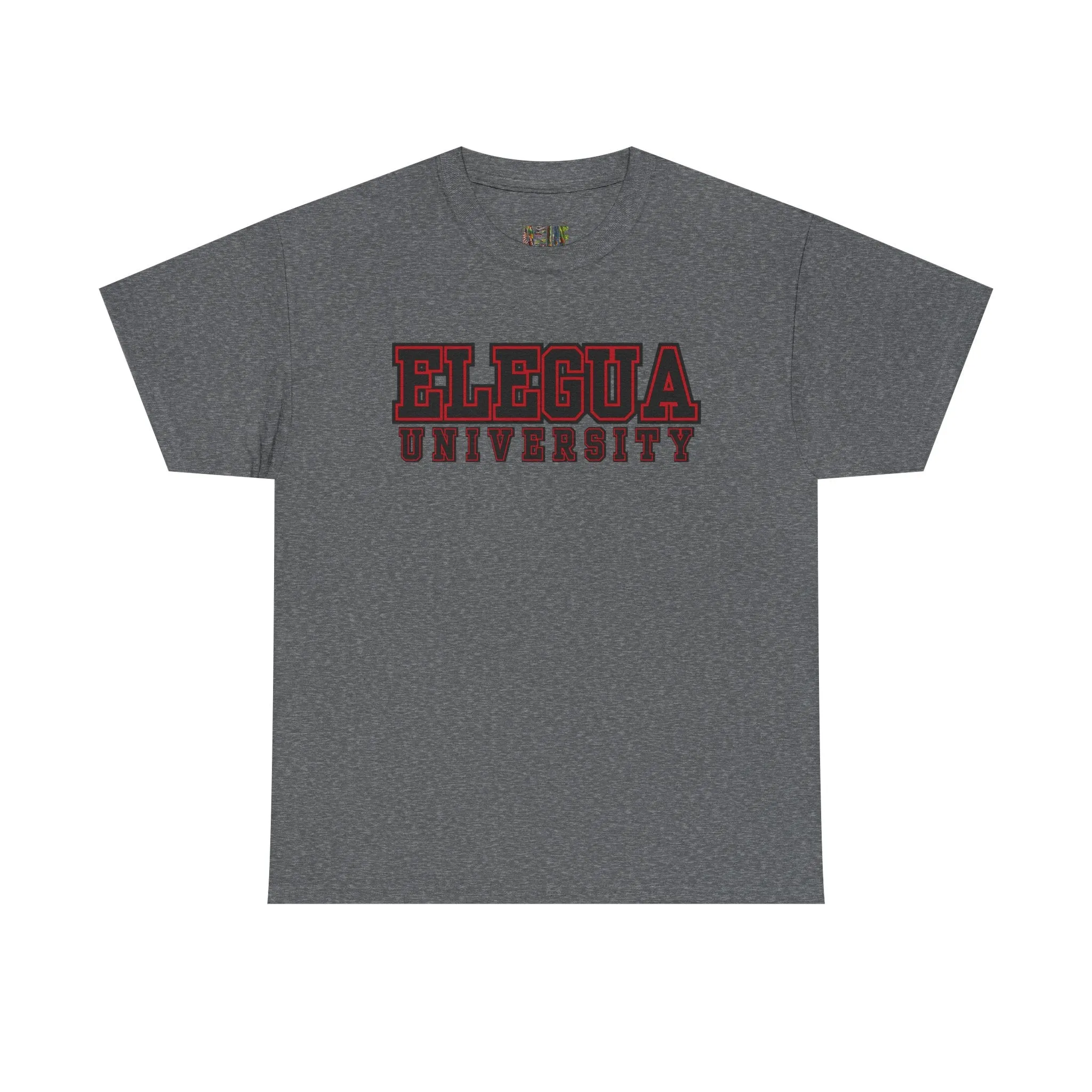 Elegua University Unisex Heavy Cotton Tee - Casual College Style T-Shirt