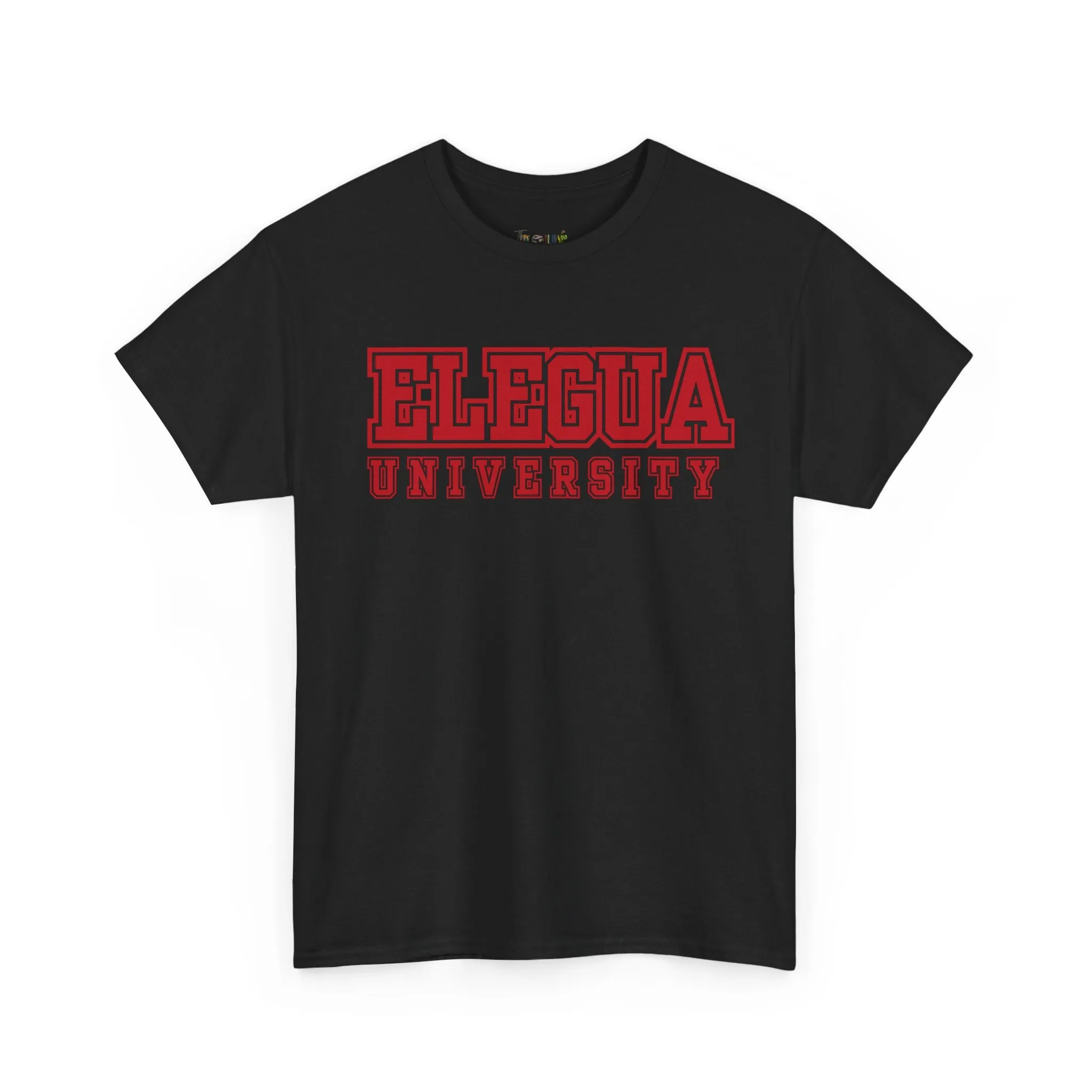 Elegua University Unisex Heavy Cotton Tee - Casual College Style T-Shirt
