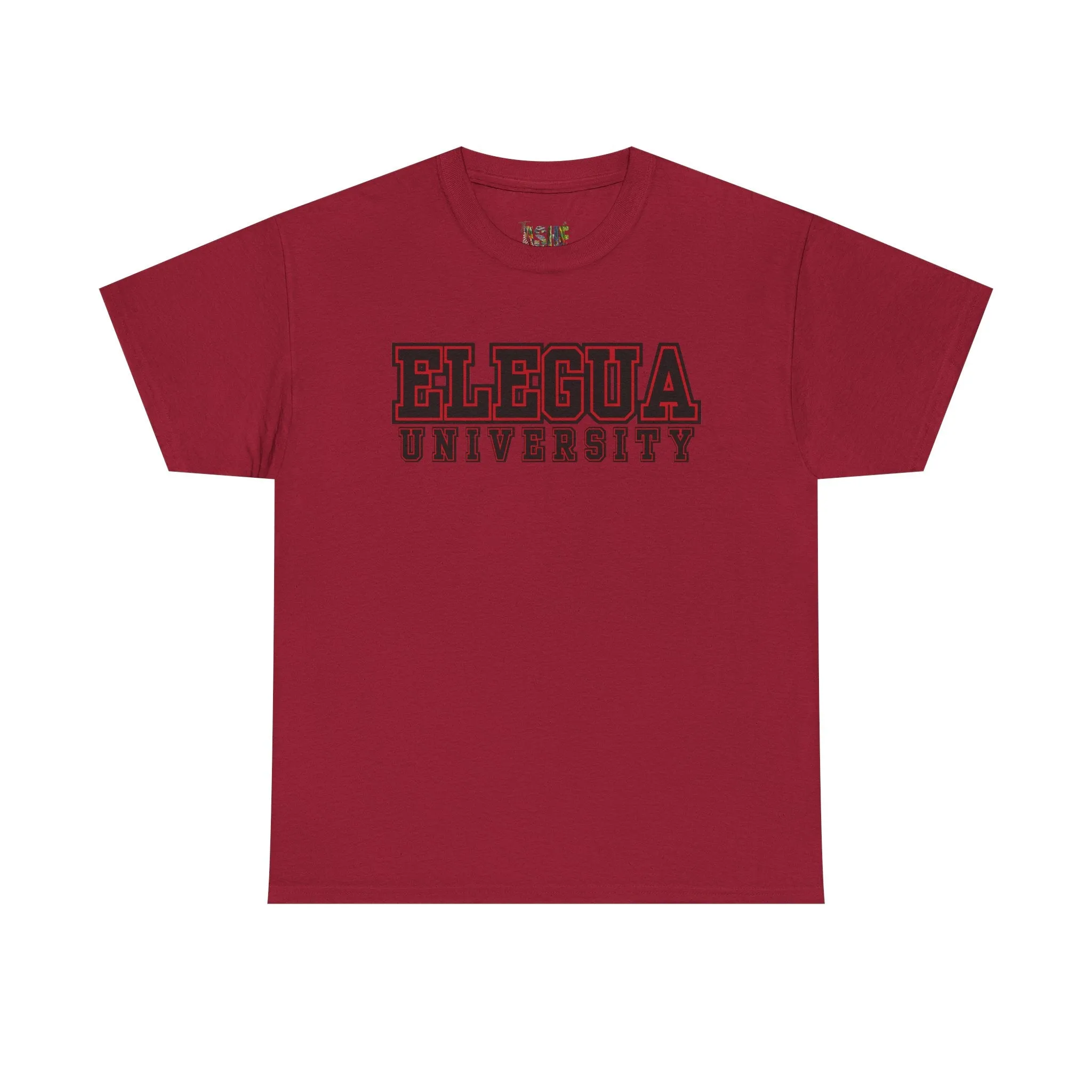 Elegua University Unisex Heavy Cotton Tee - Casual College Style T-Shirt