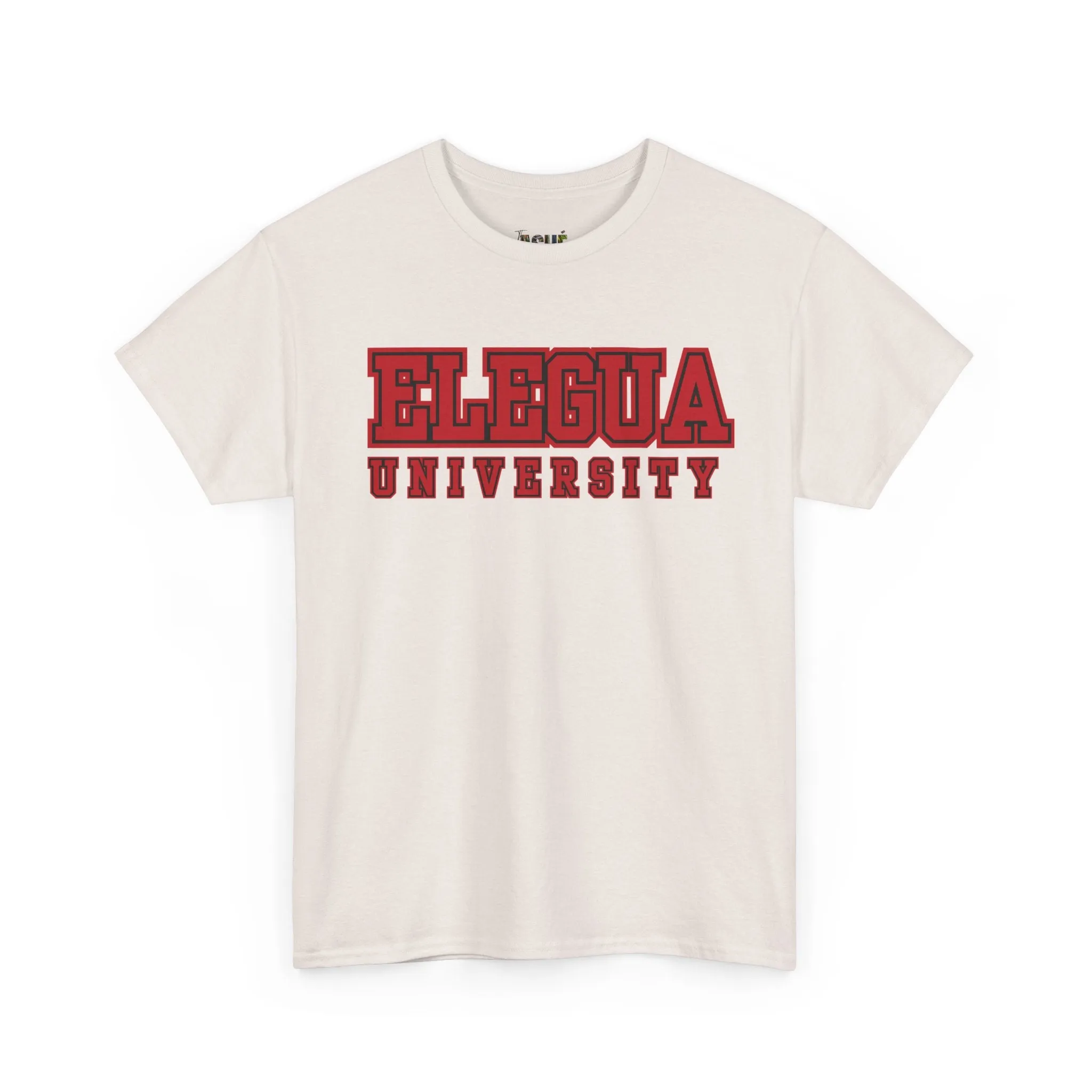 Elegua University Unisex Heavy Cotton Tee - Casual College Style T-Shirt