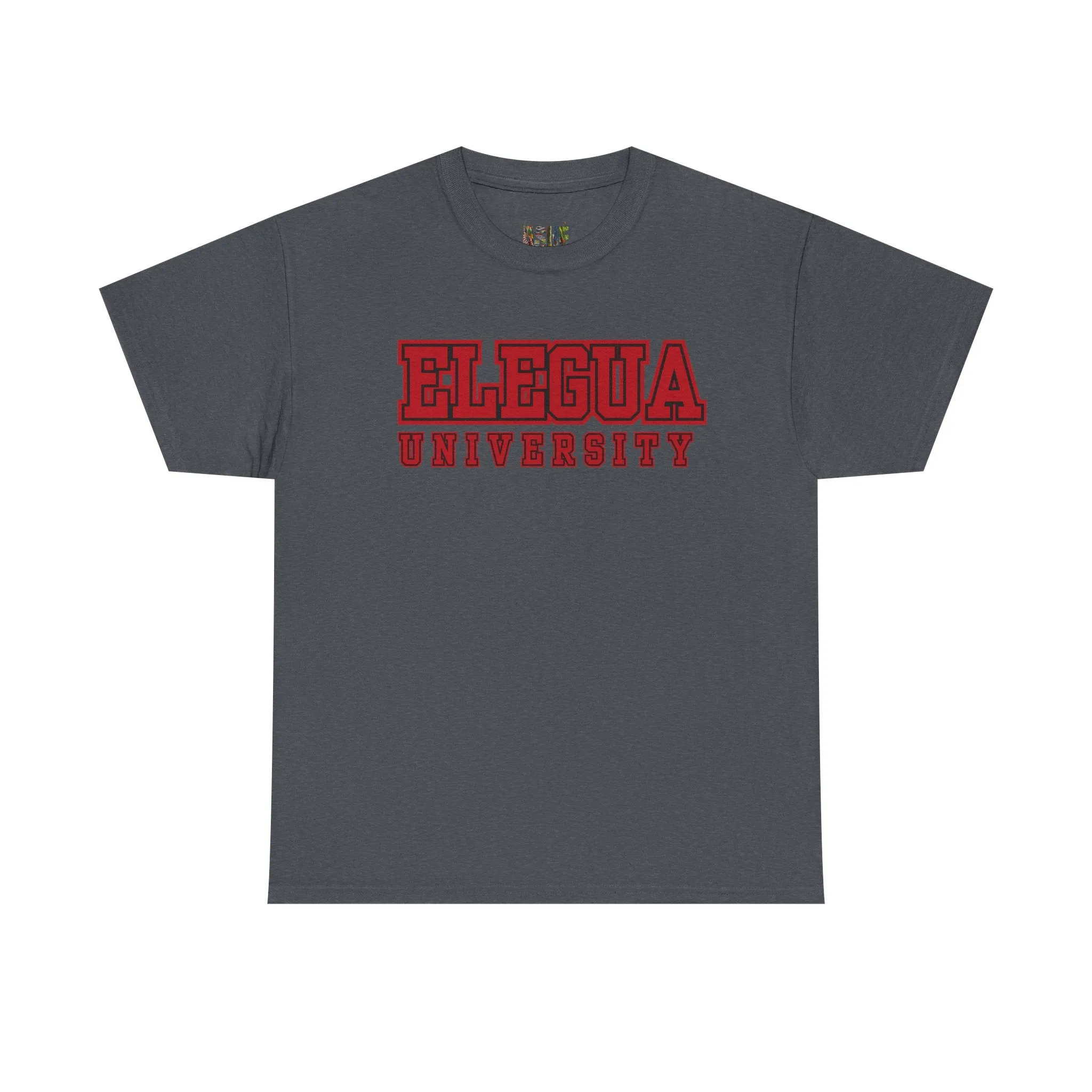 Elegua University Unisex Heavy Cotton Tee - Casual College Style T-Shirt
