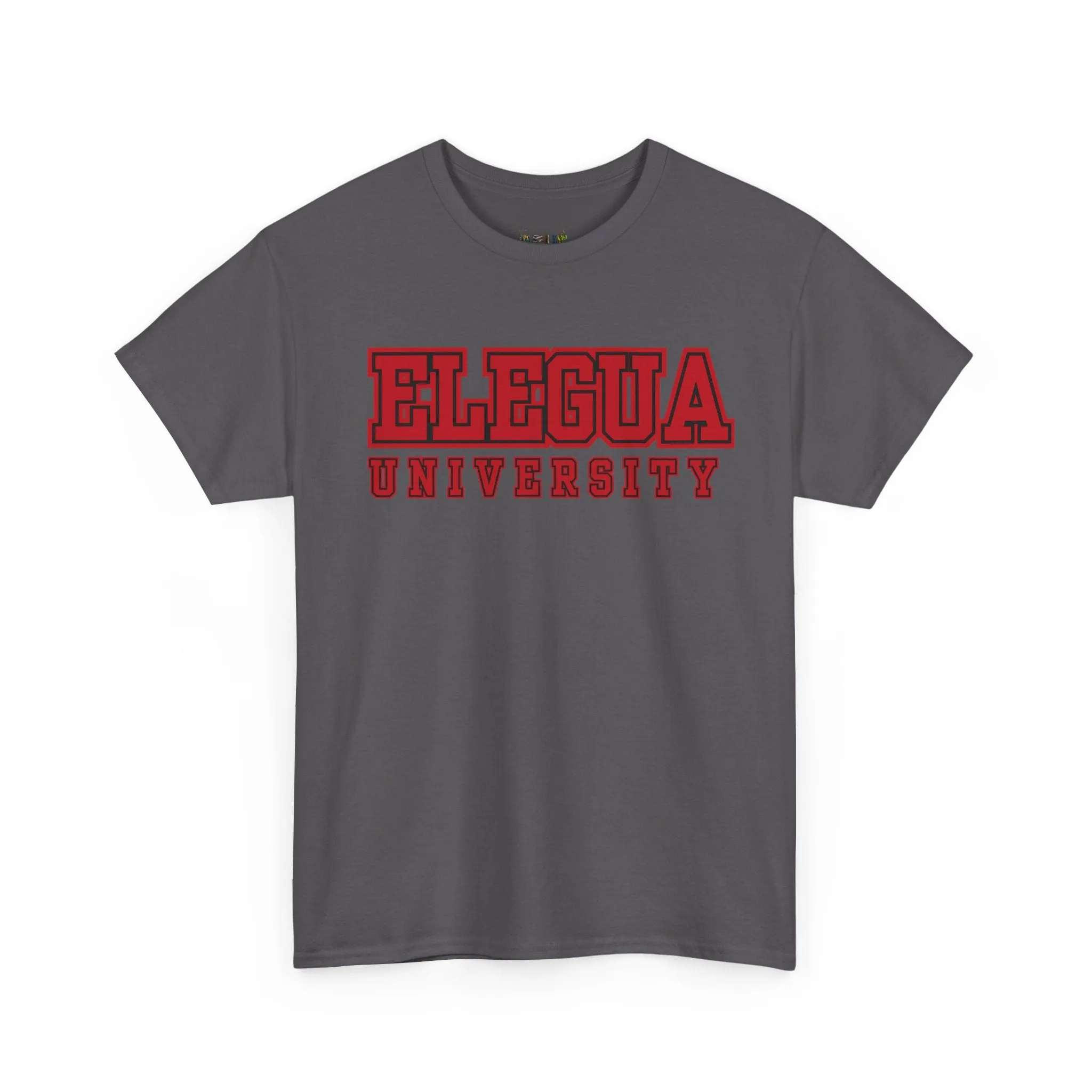 Elegua University Unisex Heavy Cotton Tee - Casual College Style T-Shirt