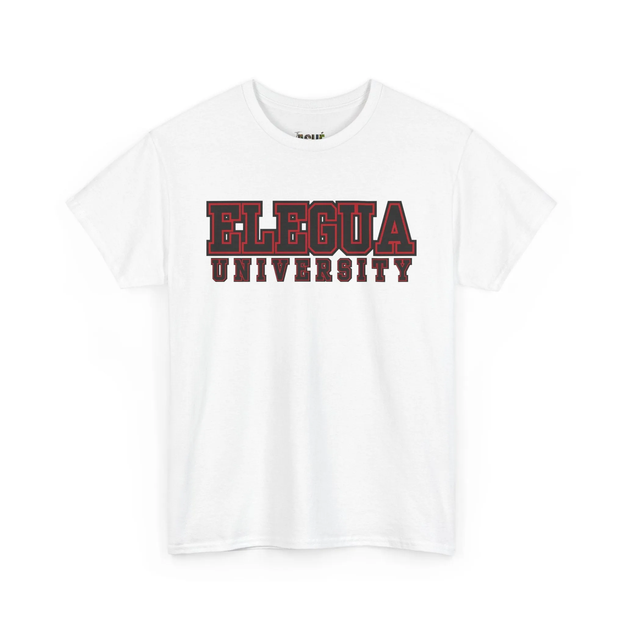 Elegua University Unisex Heavy Cotton Tee - Casual College Style T-Shirt