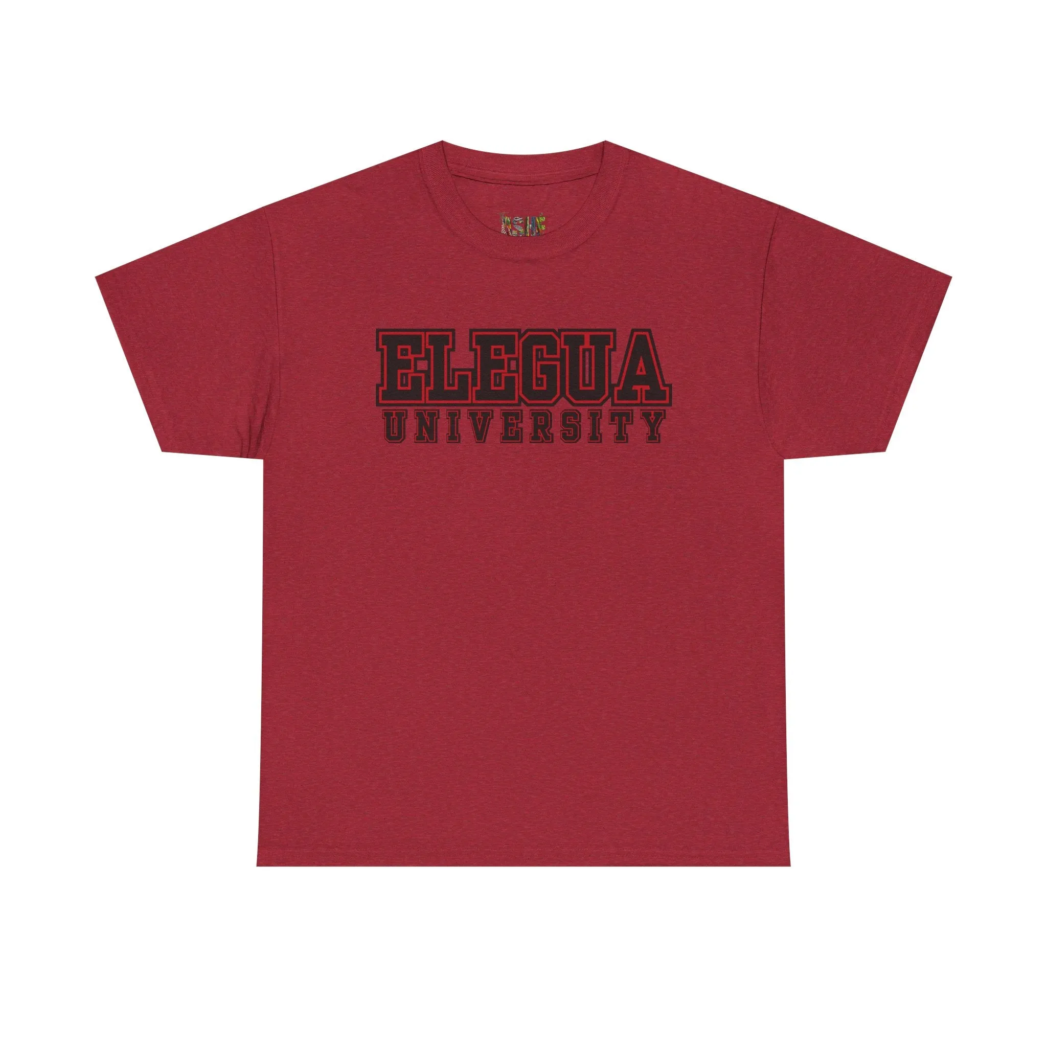 Elegua University Unisex Heavy Cotton Tee - Casual College Style T-Shirt