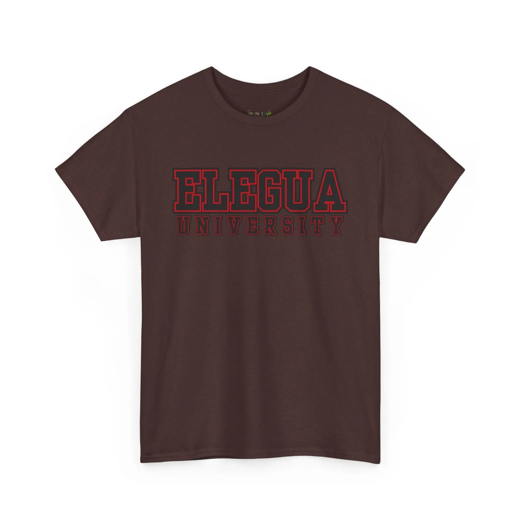 Elegua University Unisex Heavy Cotton Tee - Casual College Style T-Shirt