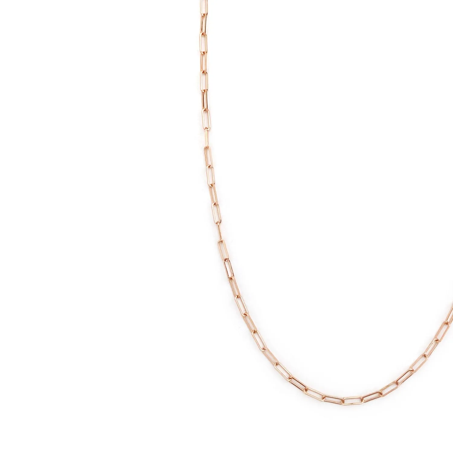 Elongated Link Chain