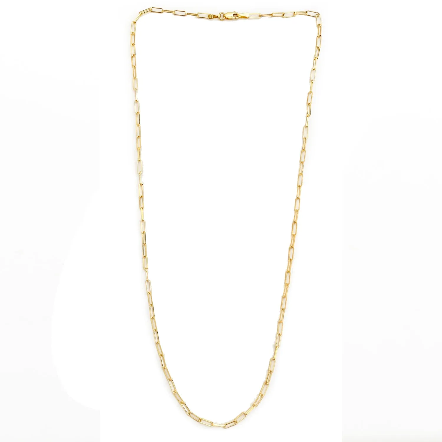 Elongated Link Chain