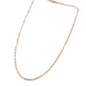 Elongated Link Chain
