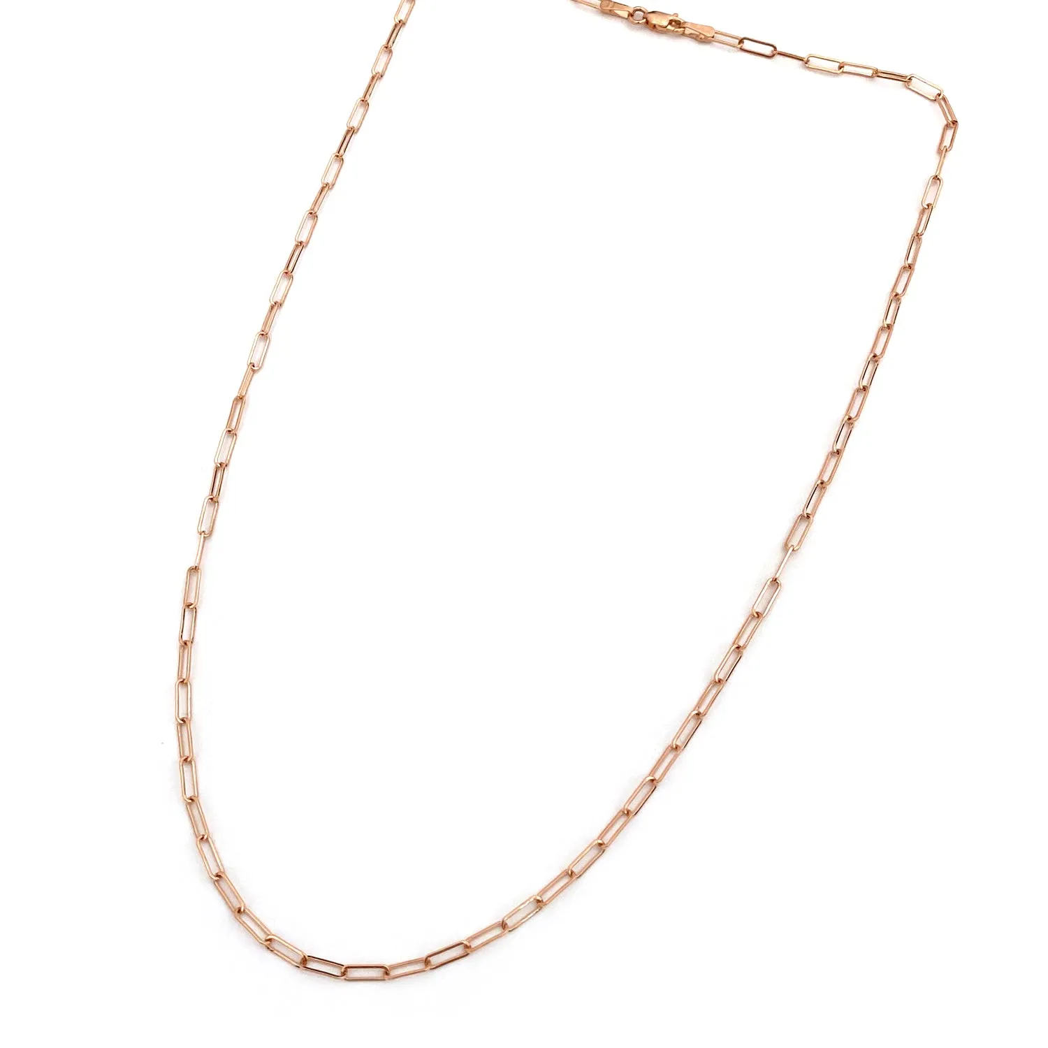 Elongated Link Chain