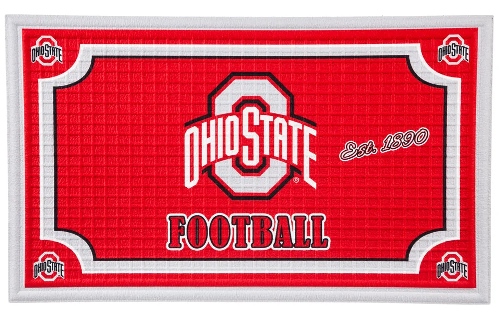 Embossed Door Mat-Ohio State,41em973