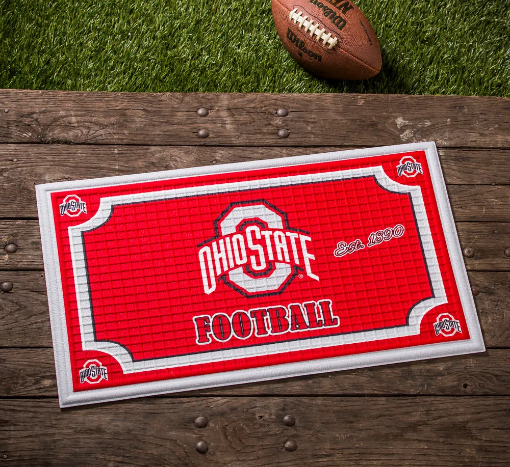 Embossed Door Mat-Ohio State,41em973