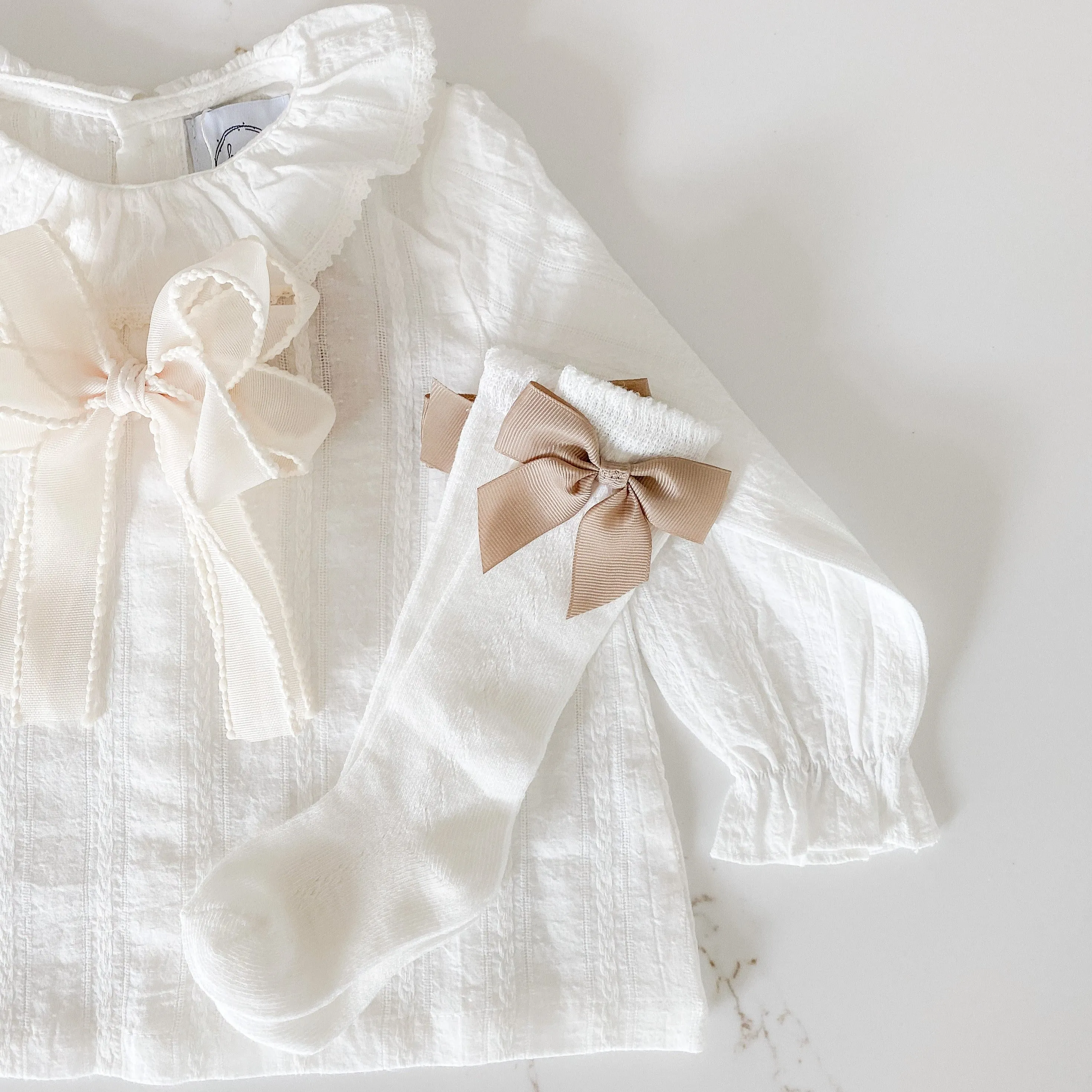 Embroidered Cotton Top - White