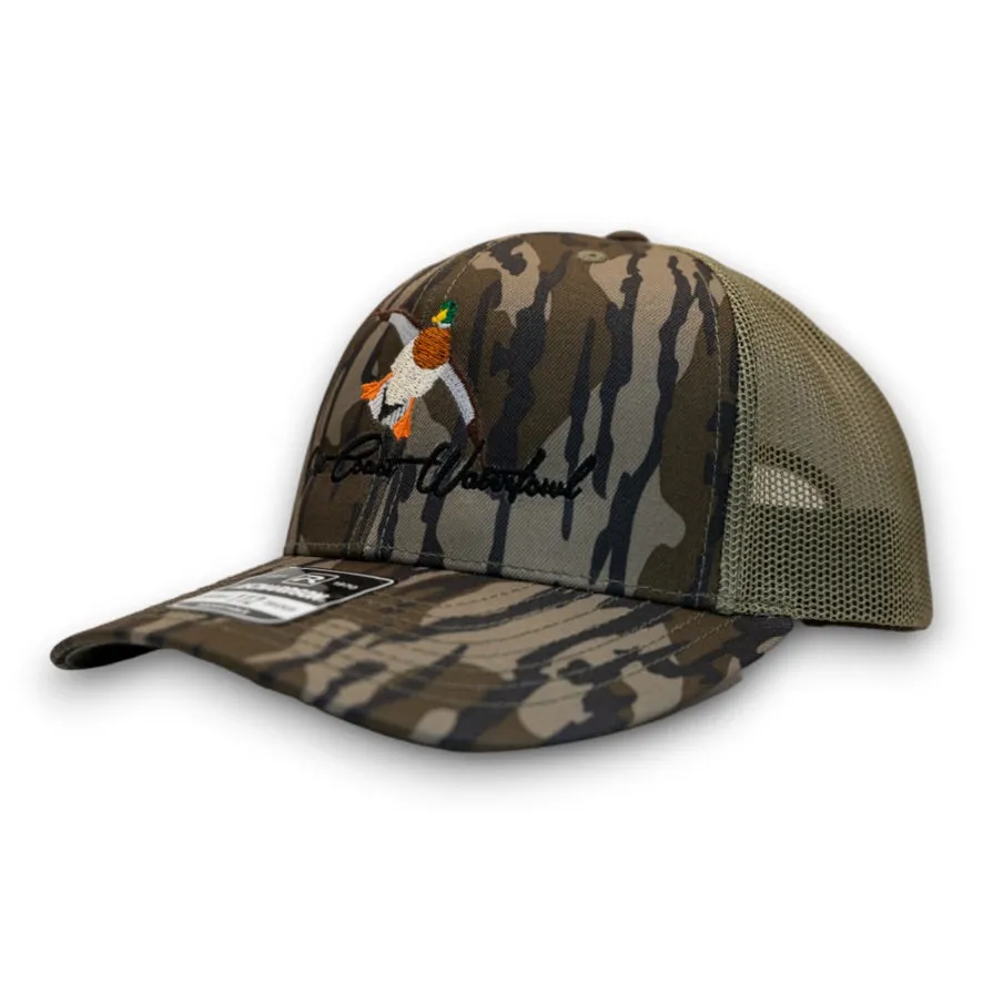 Embroidered Mallard Snapback Hats