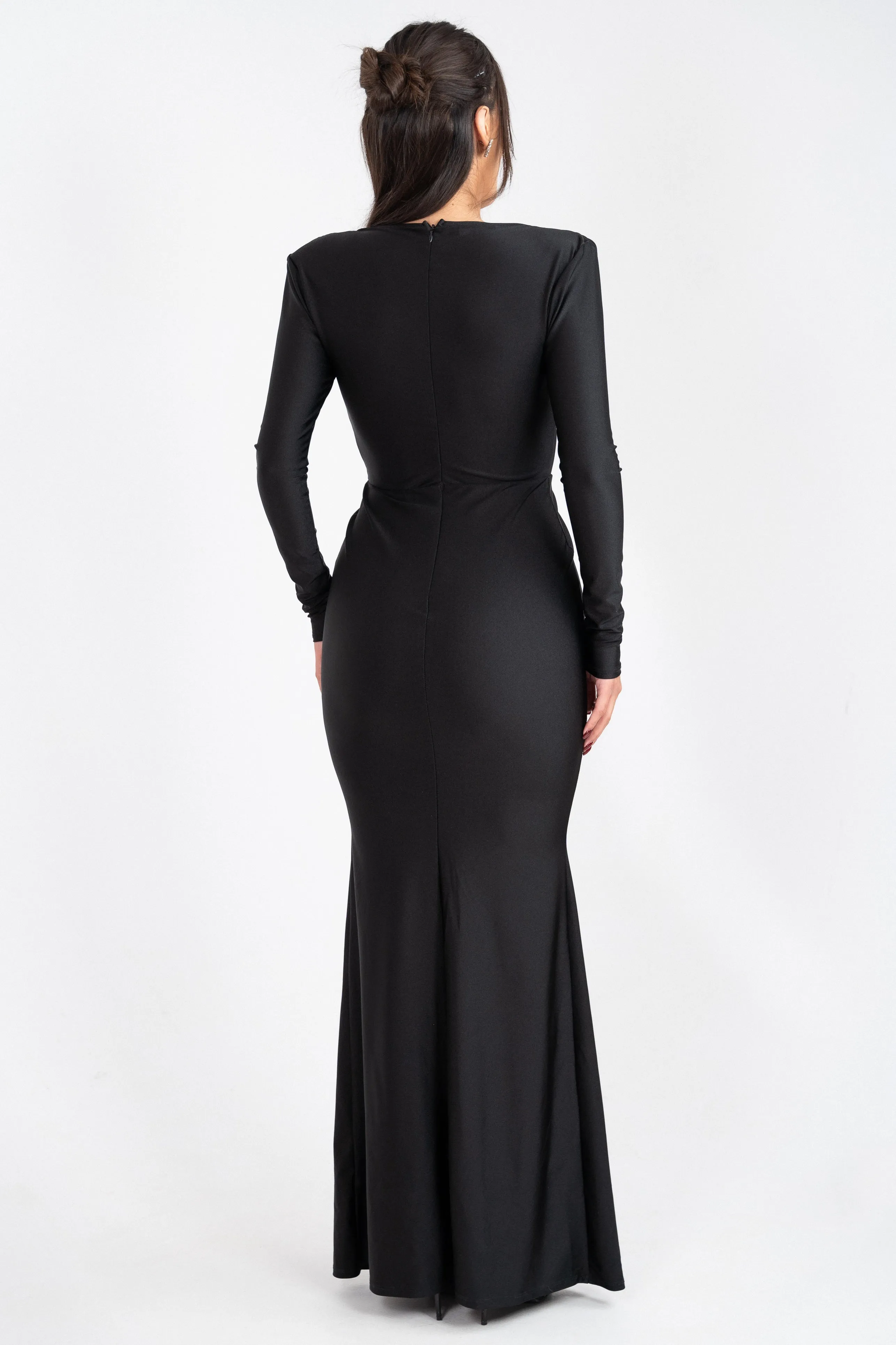 Enora Black Dress