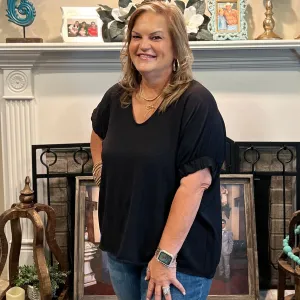 Everyday Classic Top - Black