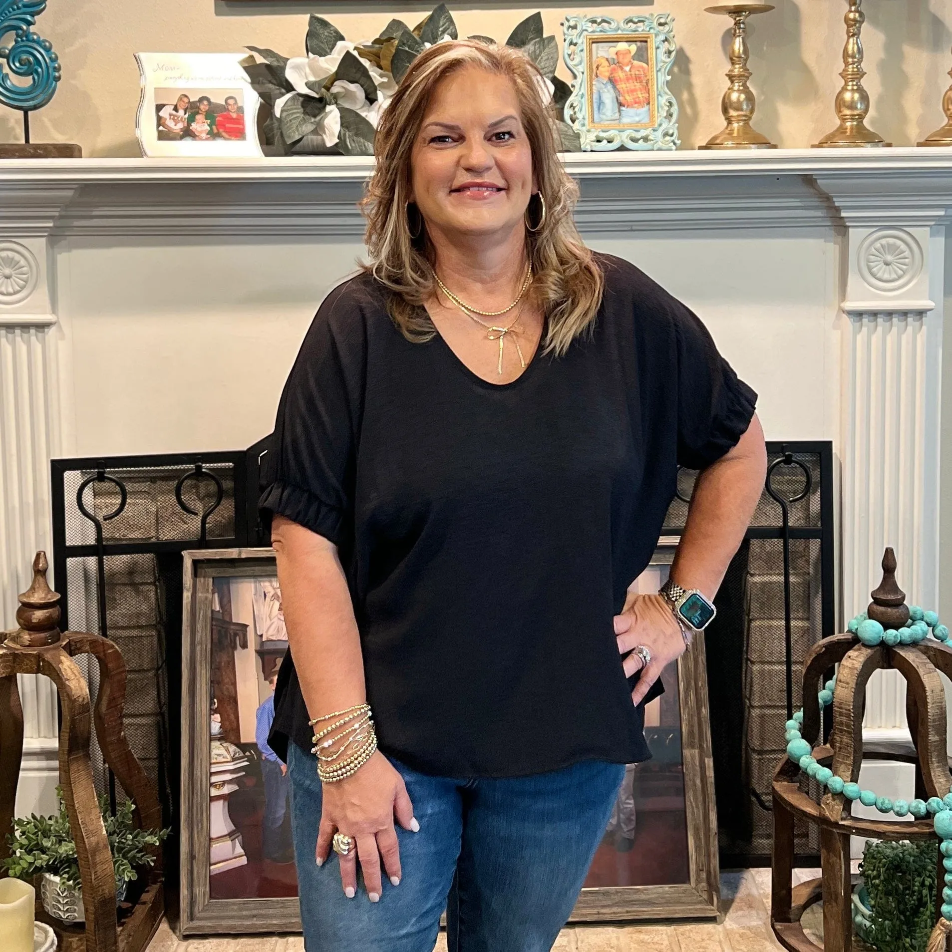 Everyday Classic Top - Black