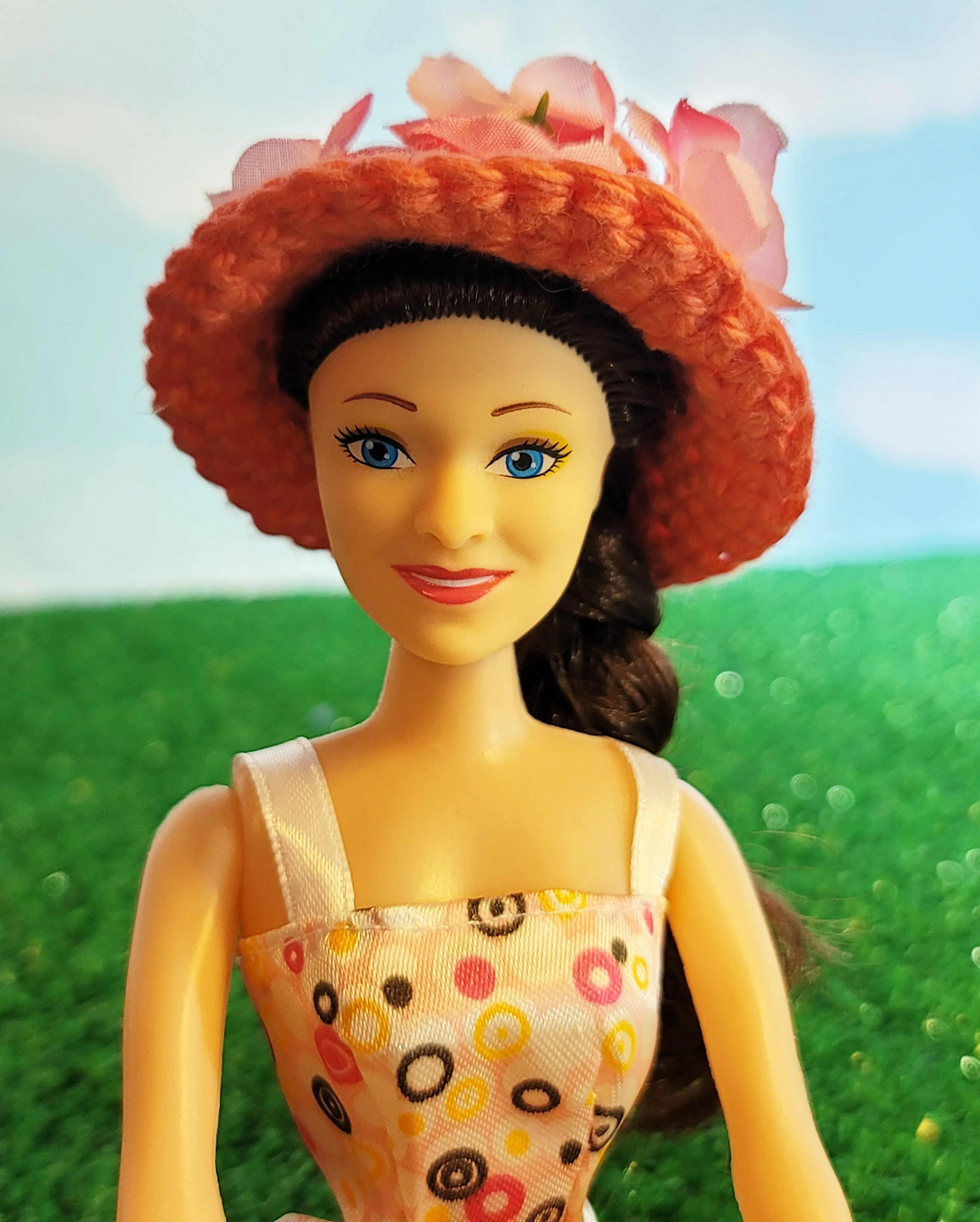 Fashion Doll Easter Bonnet Crochet Pattern