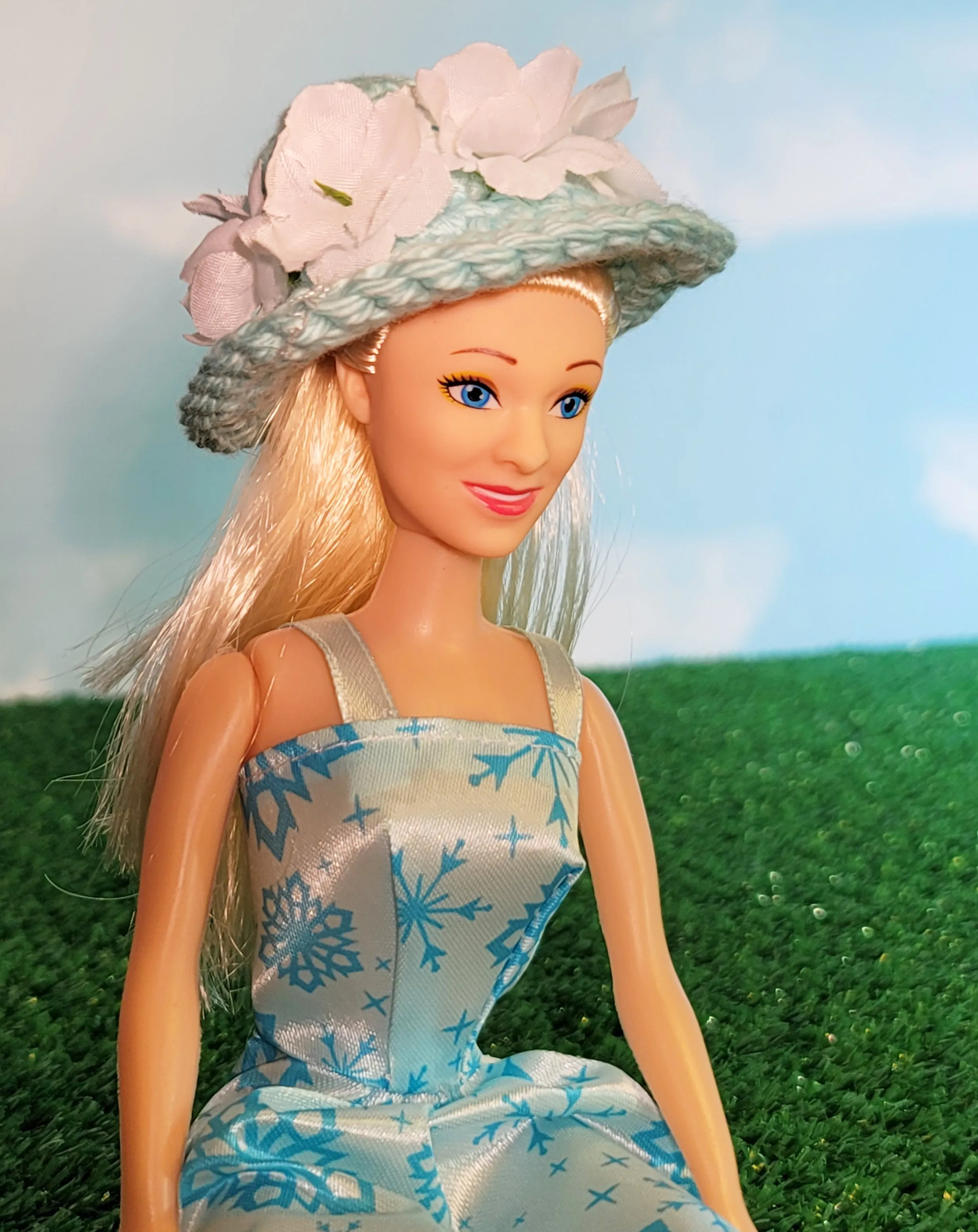 Fashion Doll Easter Bonnet Crochet Pattern