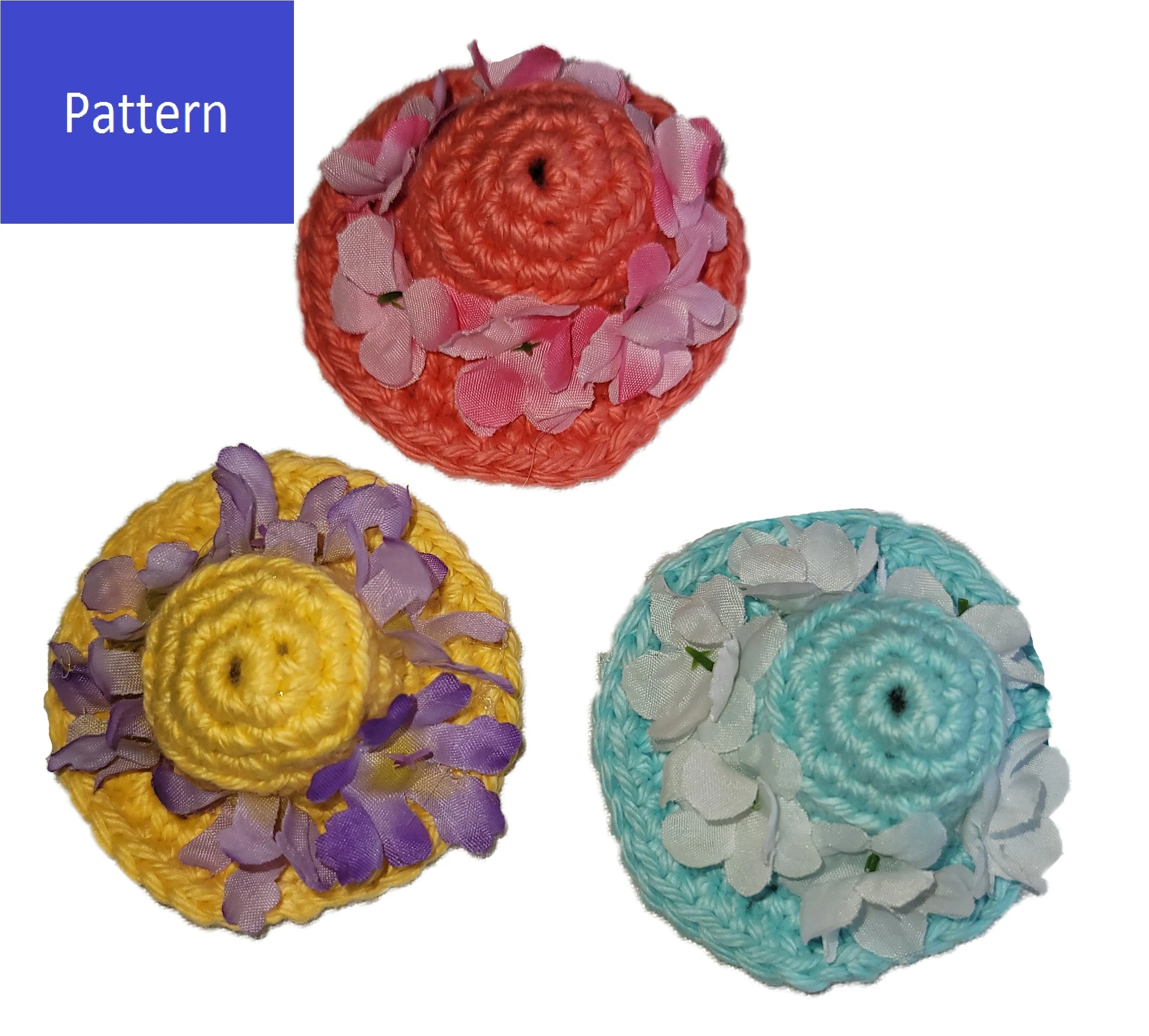 Fashion Doll Easter Bonnet Crochet Pattern
