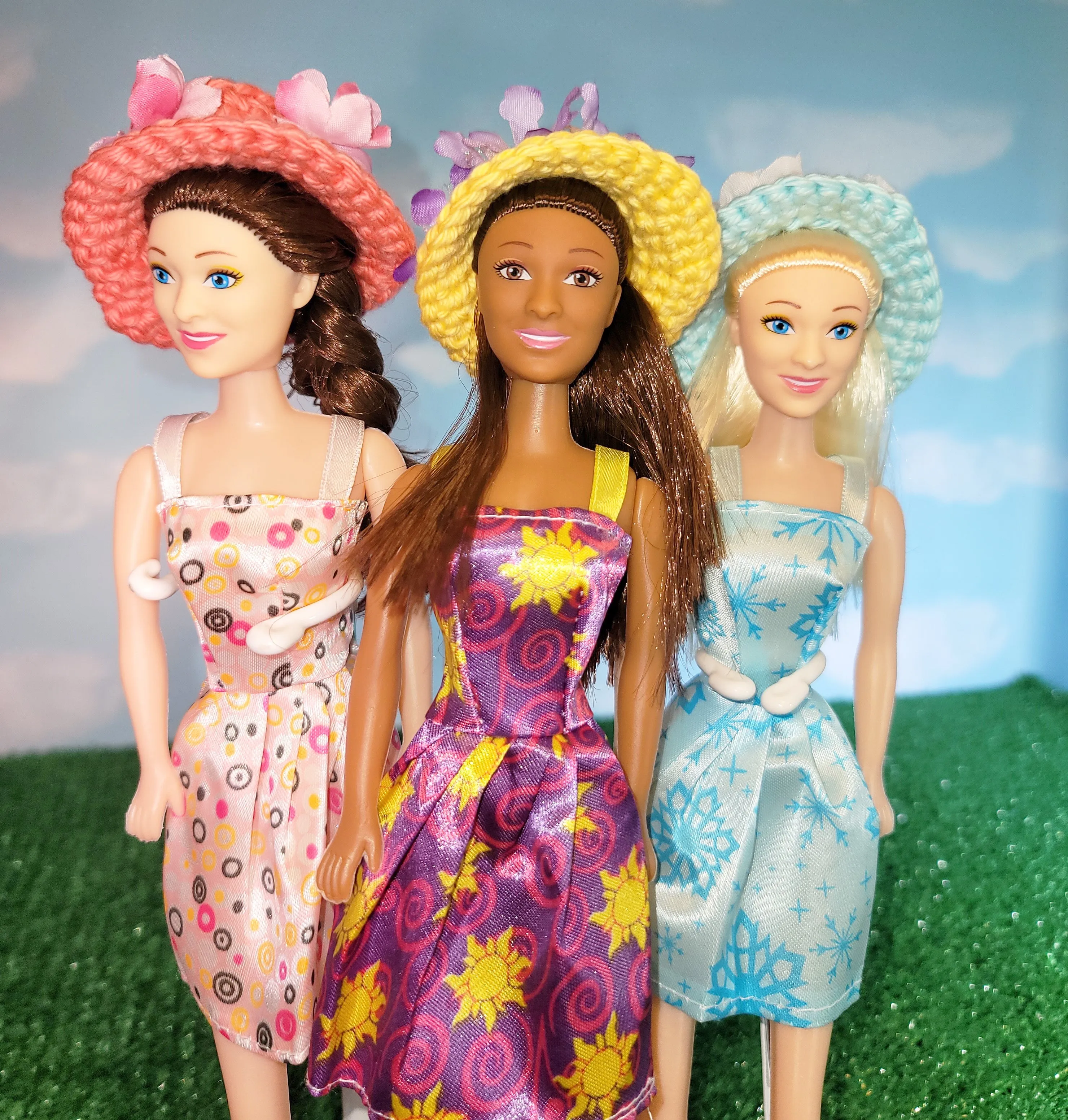 Fashion Doll Easter Bonnet Crochet Pattern