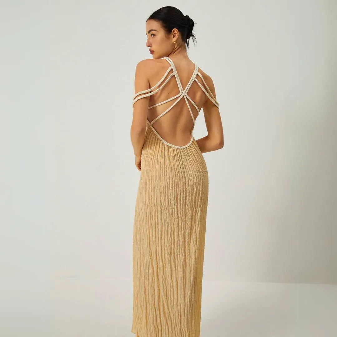 Faye™ | Elegant Pleated Dress