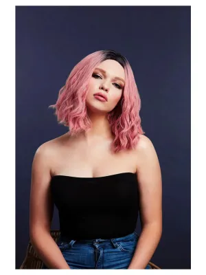 Fever Cara Wig - Ash Pink