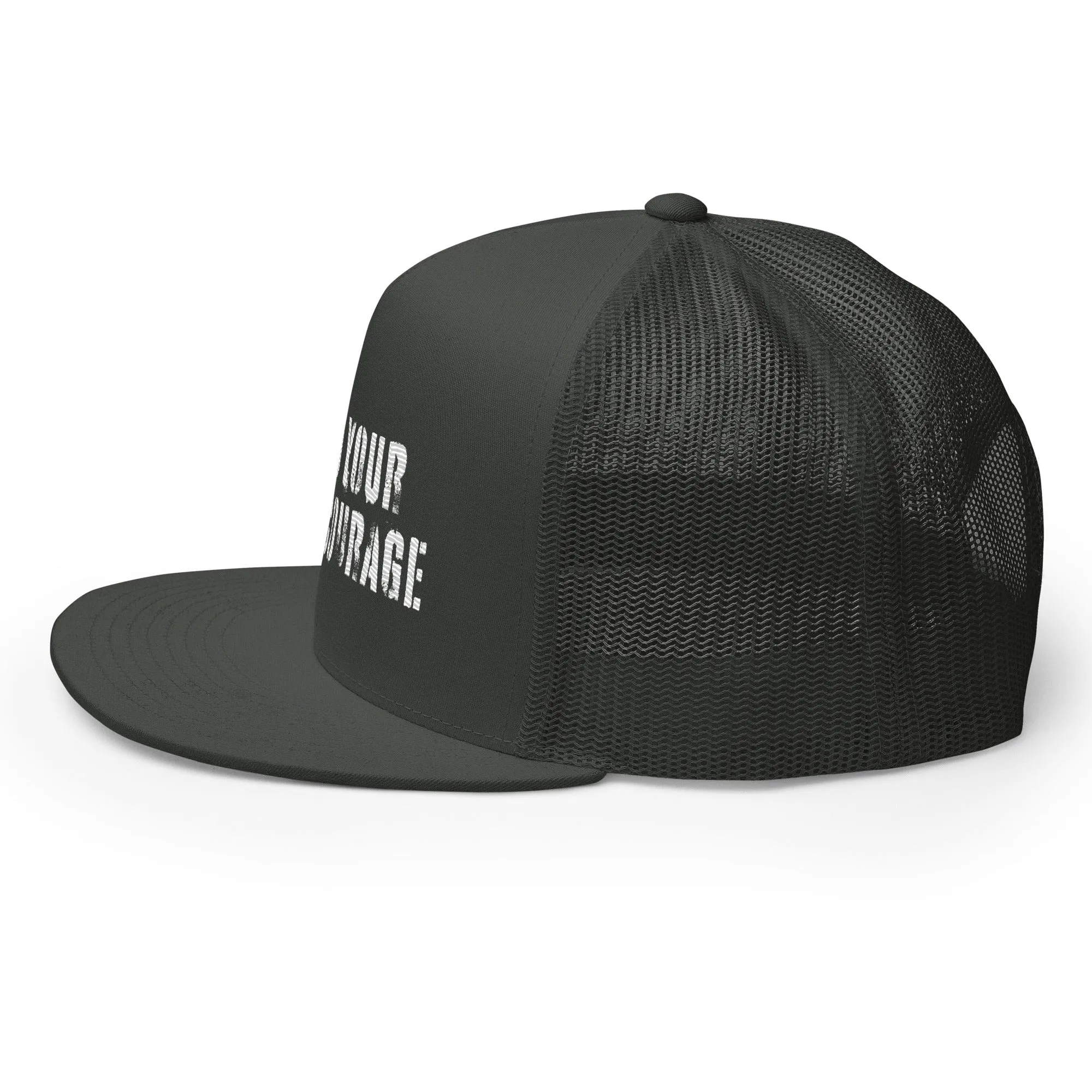 Find Your God Courage Trucker Cap
