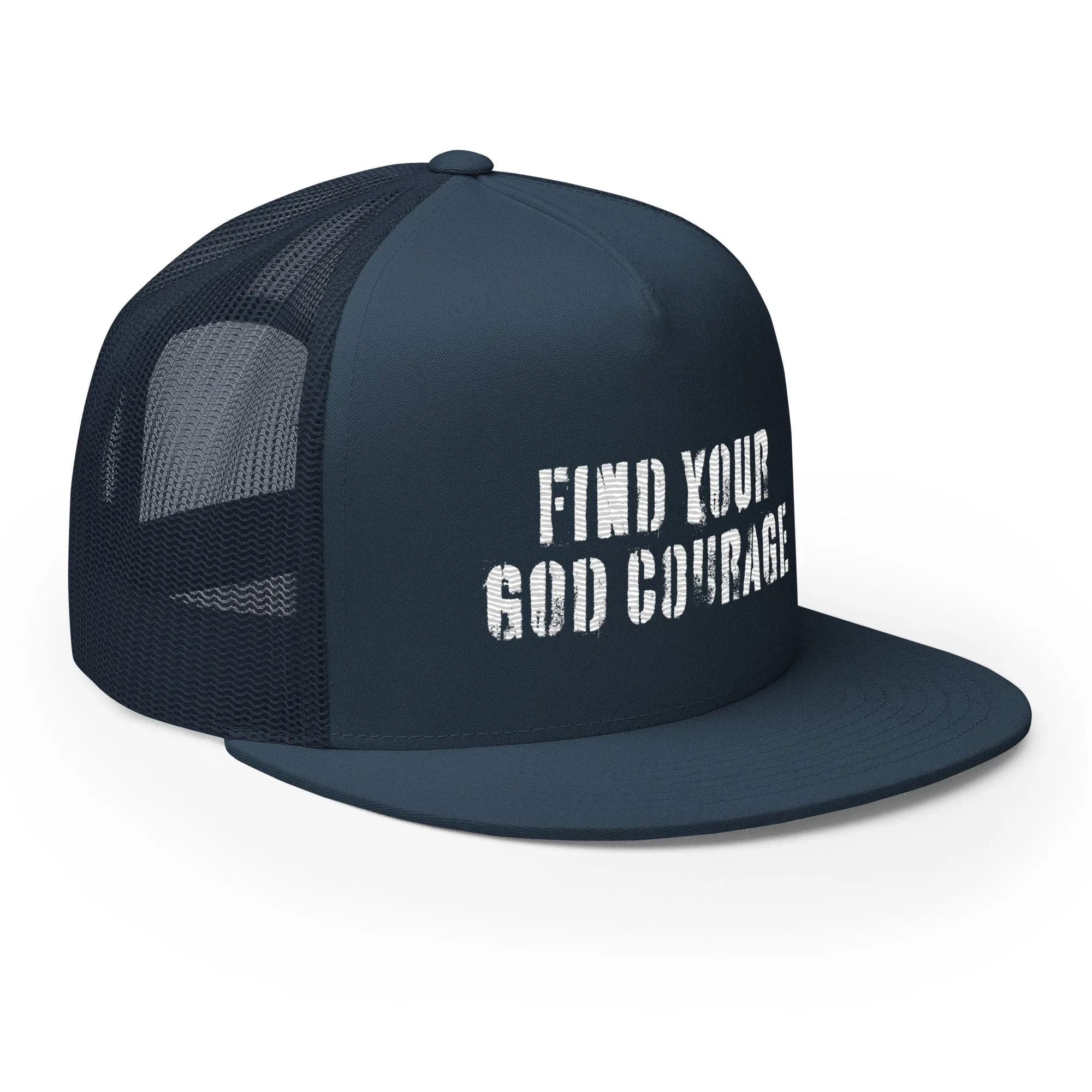 Find Your God Courage Trucker Cap