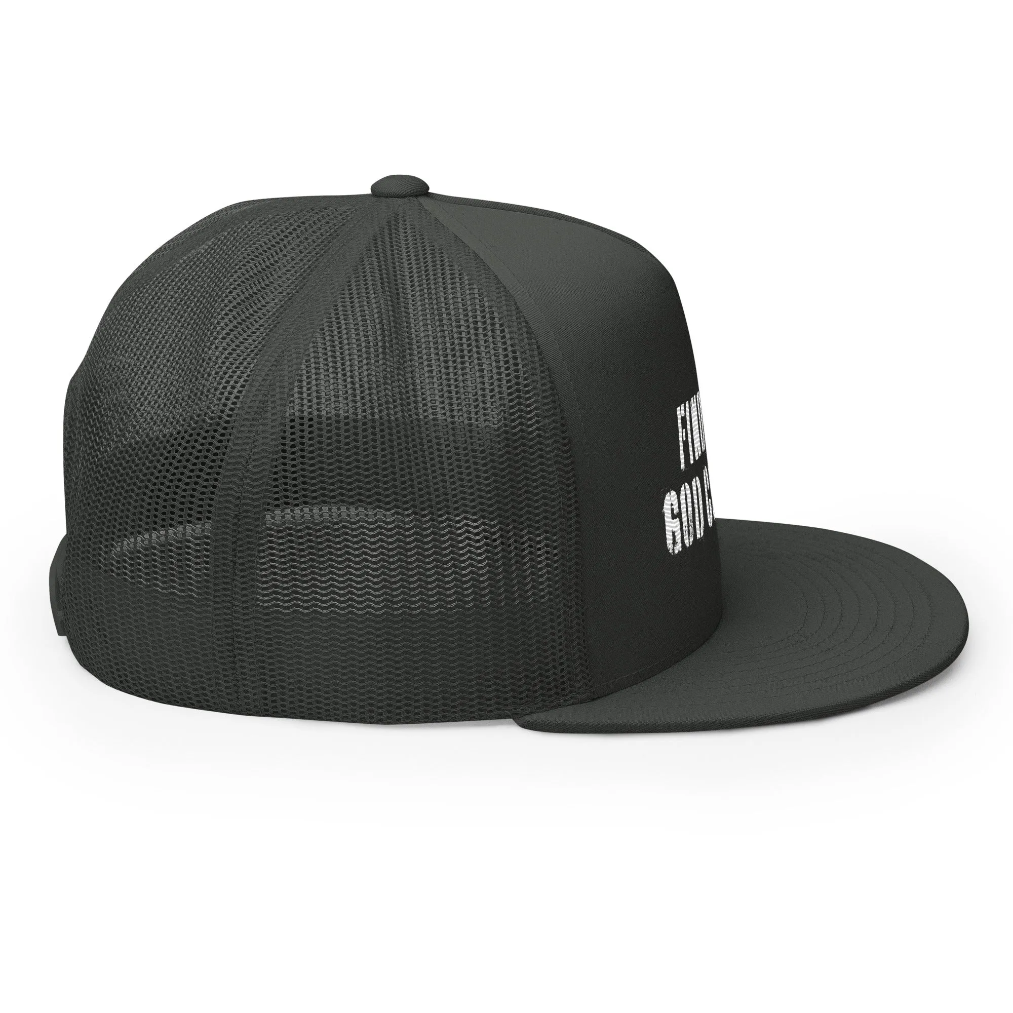 Find Your God Courage Trucker Cap