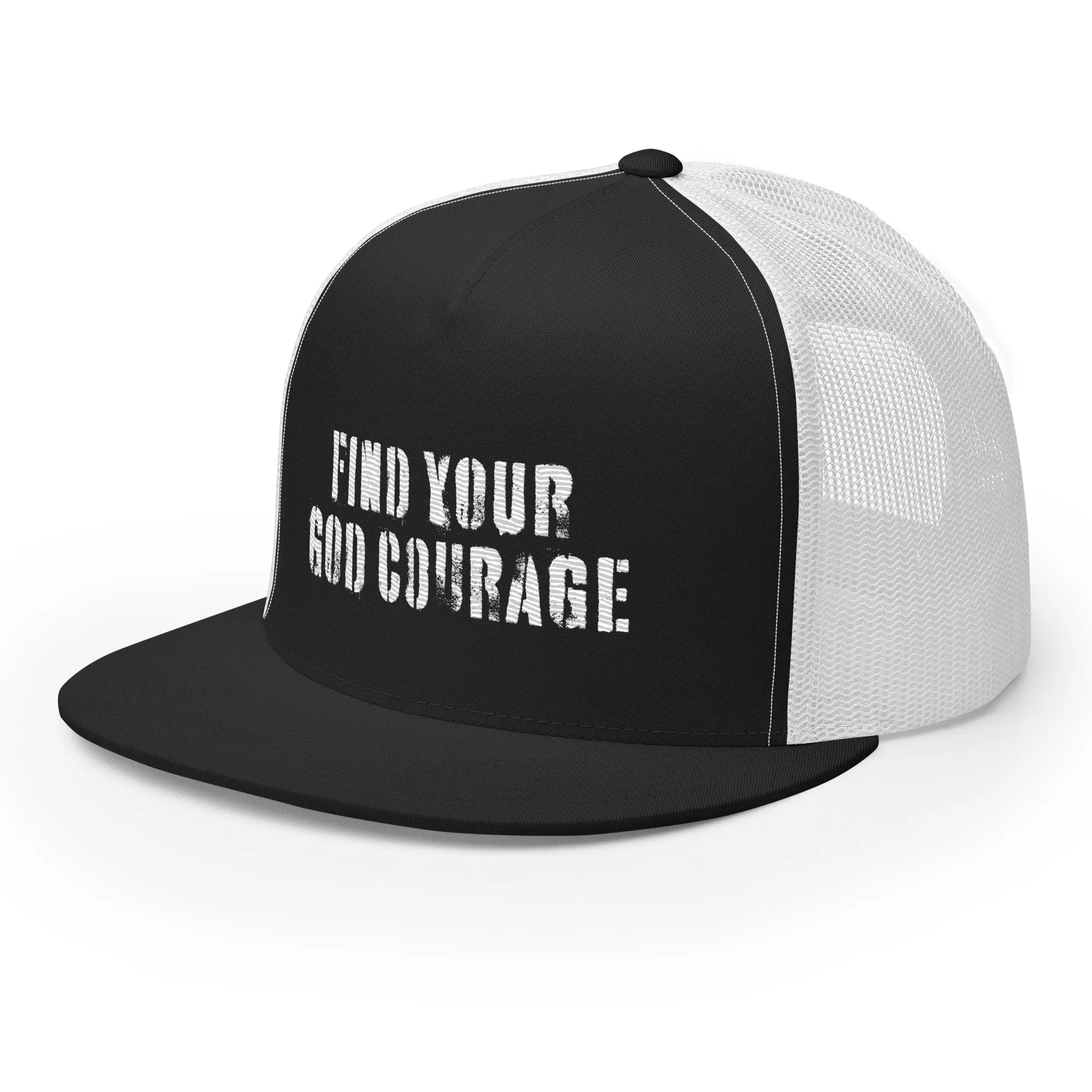 Find Your God Courage Trucker Cap