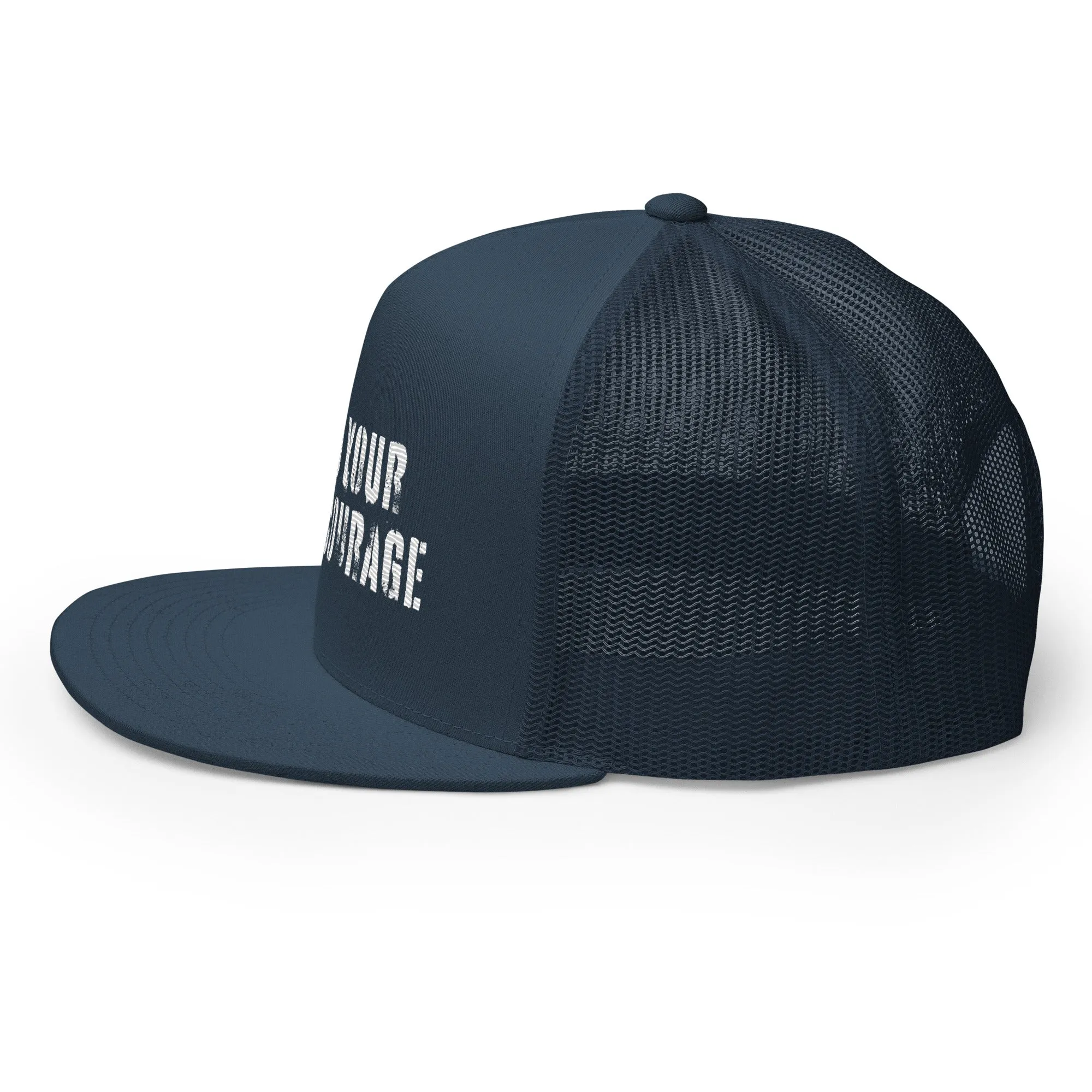 Find Your God Courage Trucker Cap