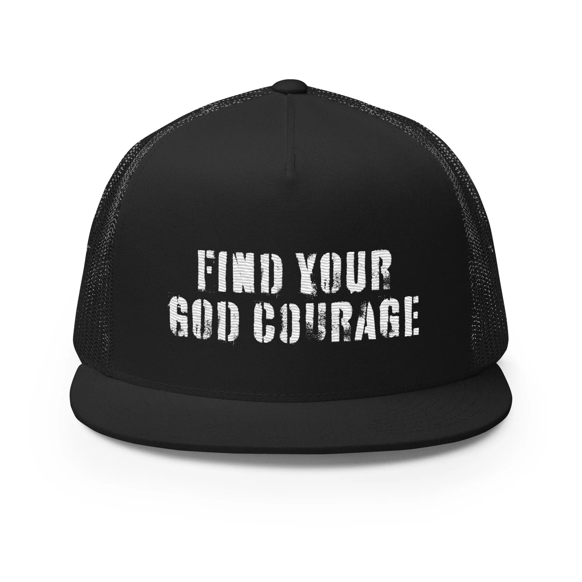 Find Your God Courage Trucker Cap