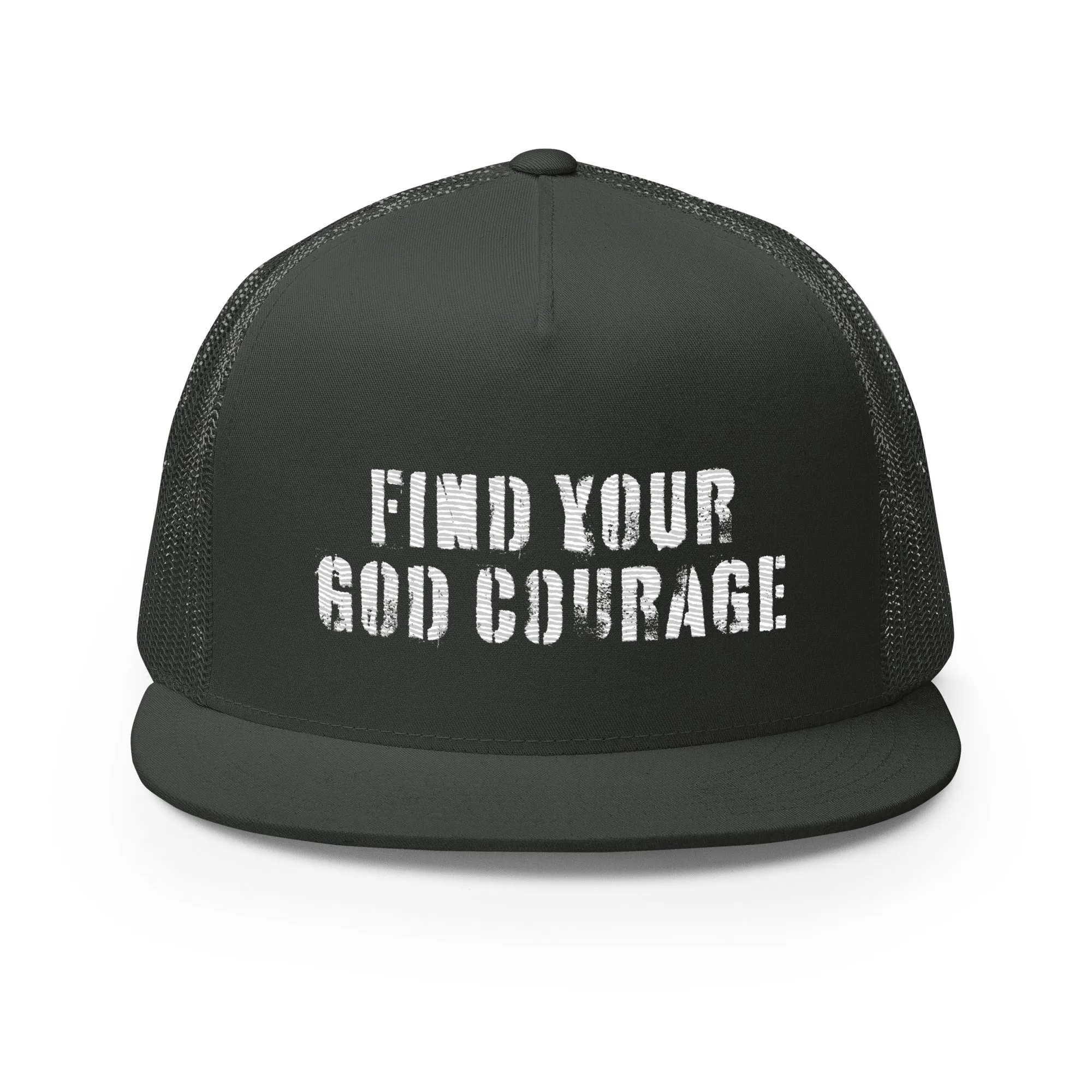 Find Your God Courage Trucker Cap